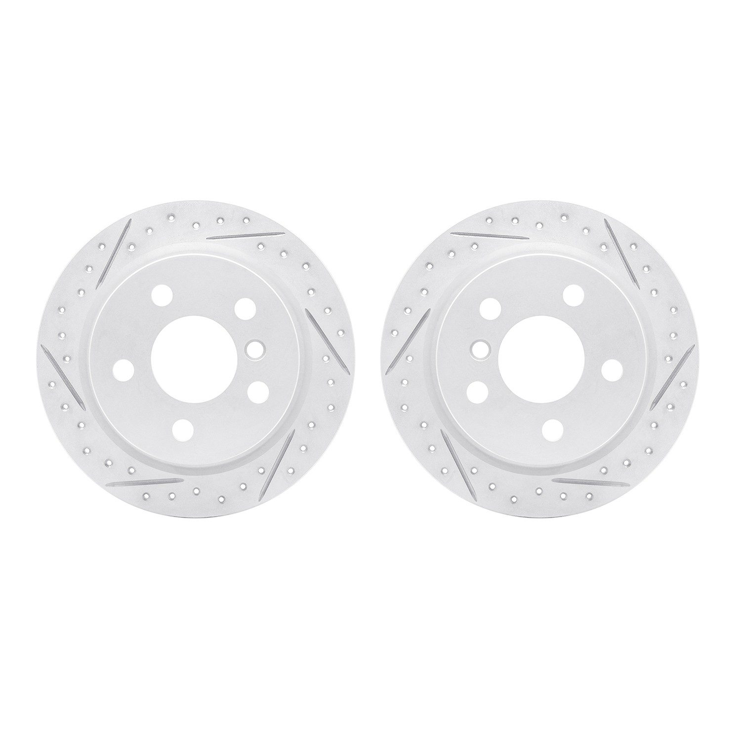 DFC Drilled Slotted Brake Rotors (Set of 2)