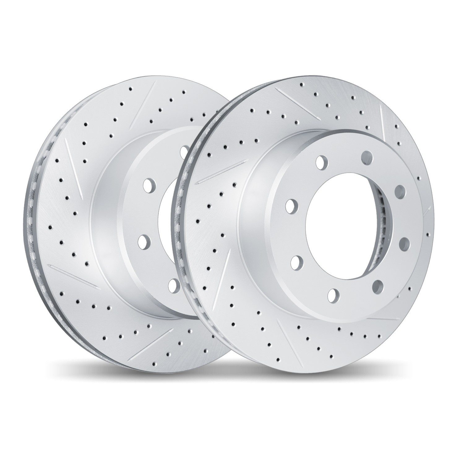 DFC Front Drilled Slotted Brake Rotors (Set of 2) — image 4