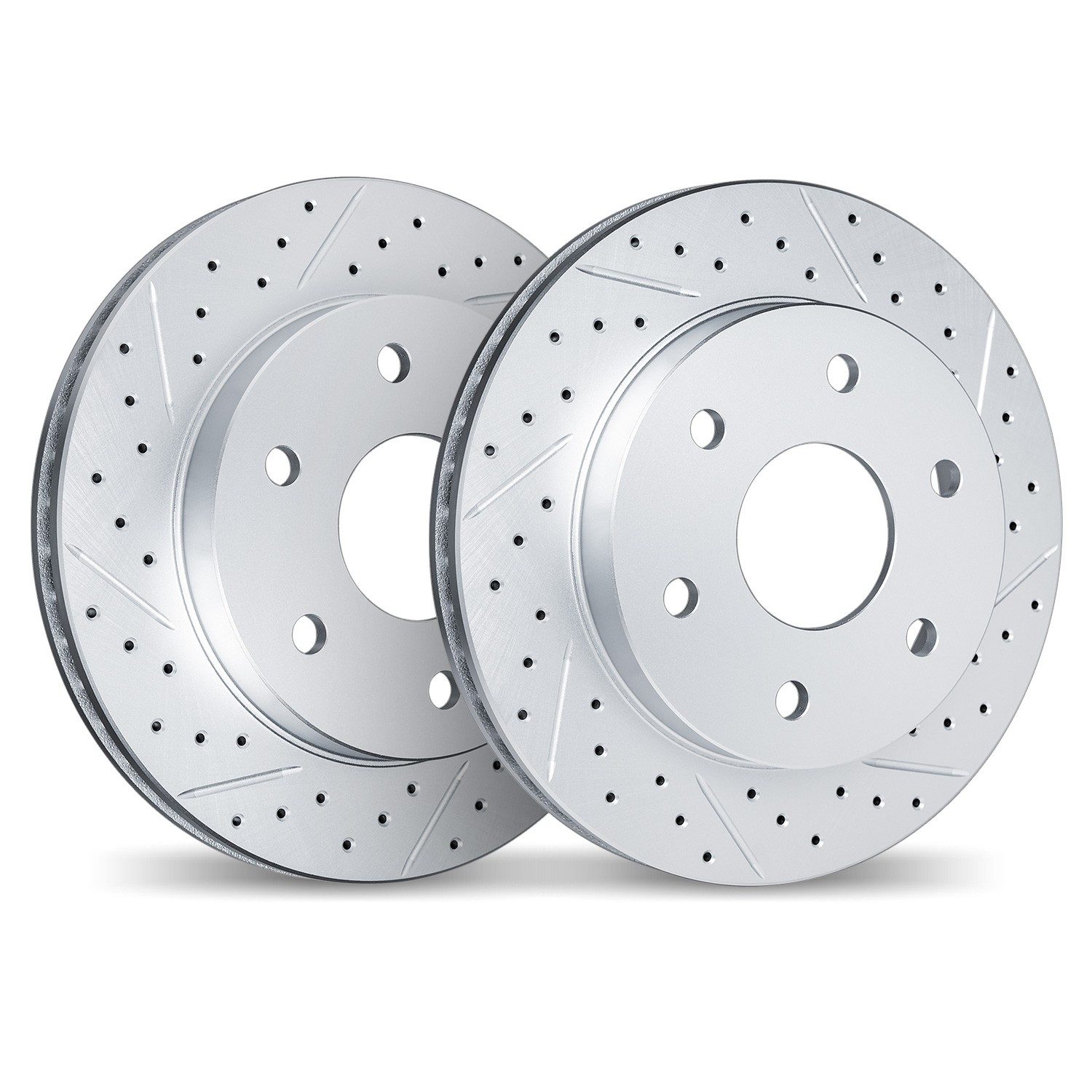 DFC Rear Drilled Slotted Brake Rotors (Set of 2) — image 6
