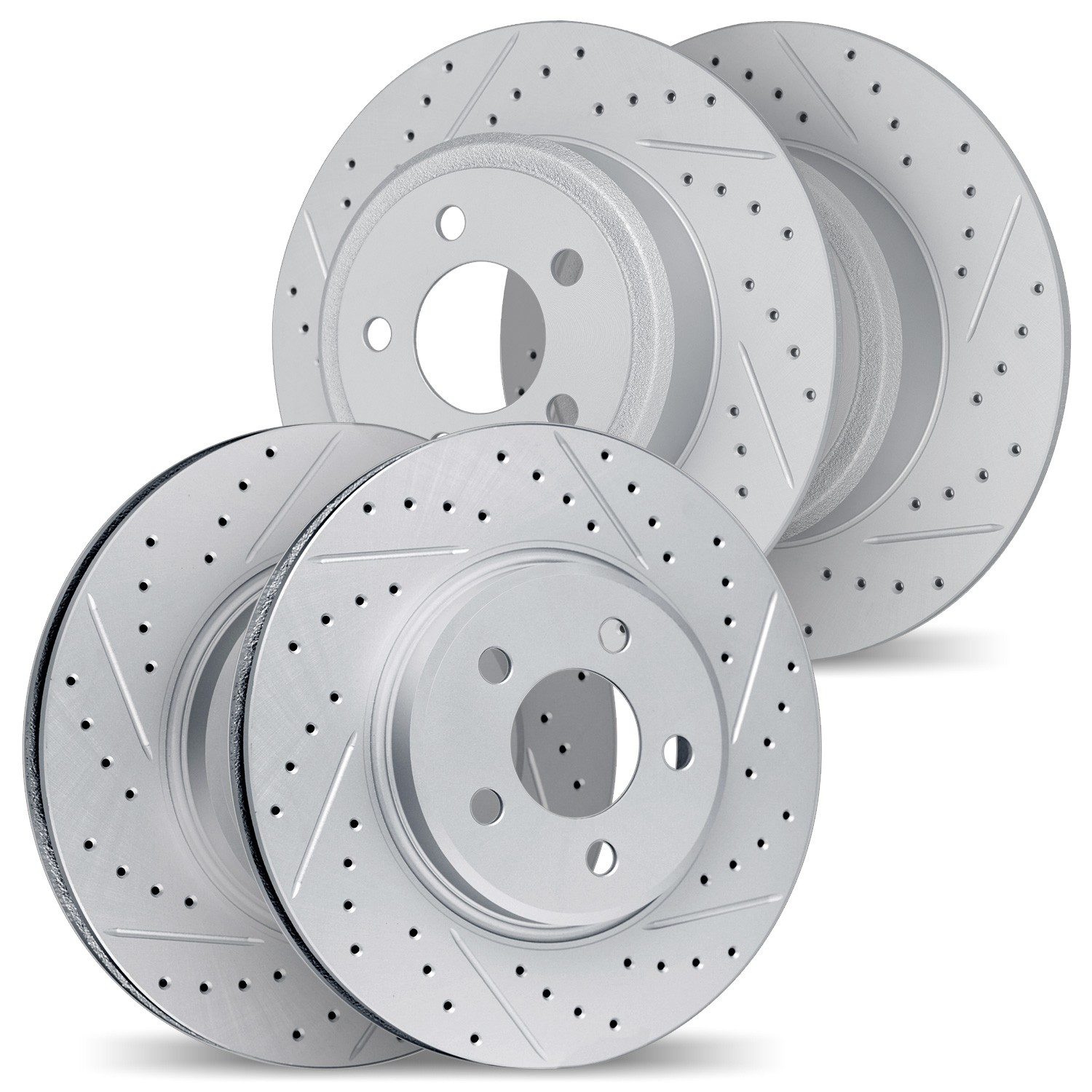 DFC Front & Rear Brake Rotors (Set of 4)