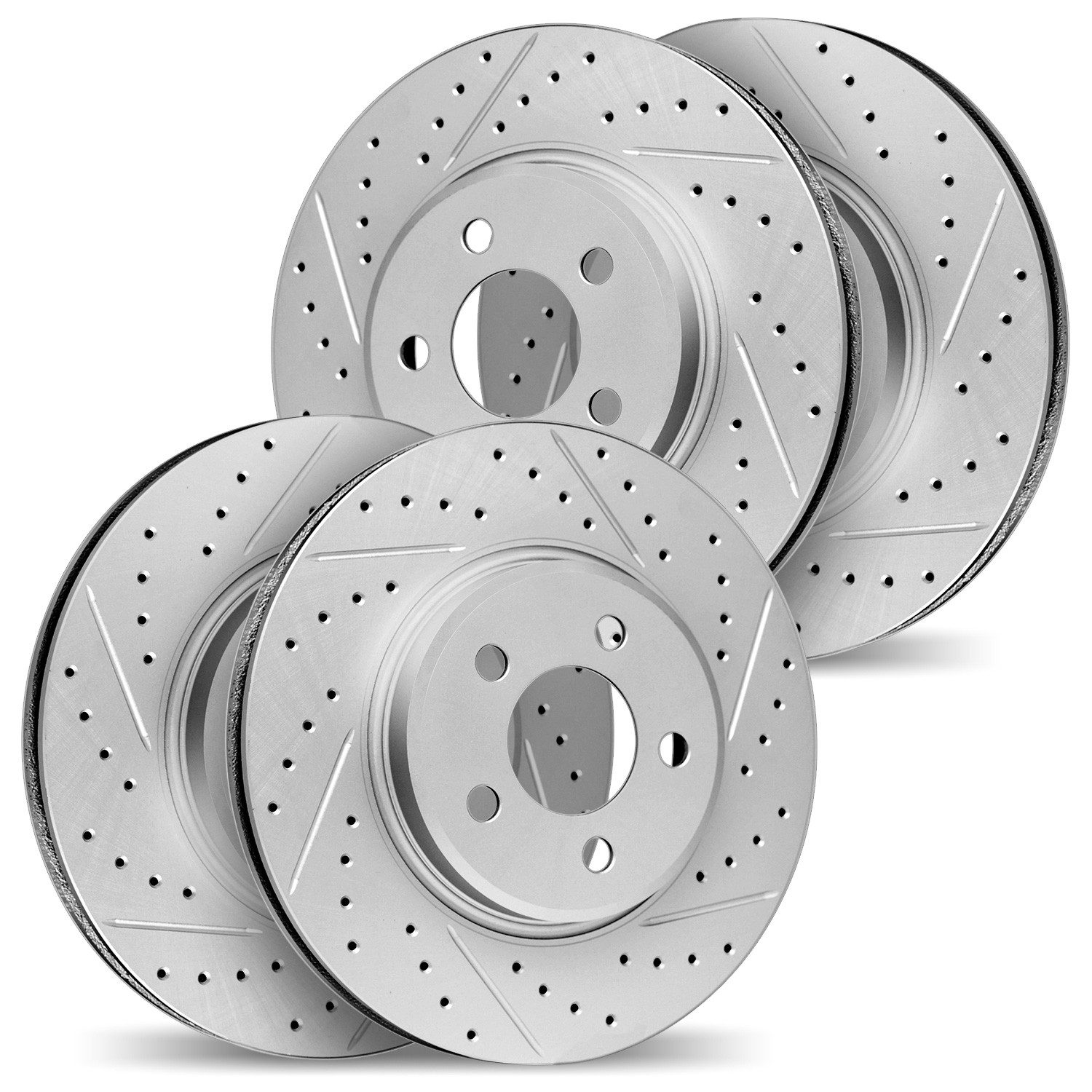 DFC Front & Rear Brake Rotors (Set of 4)