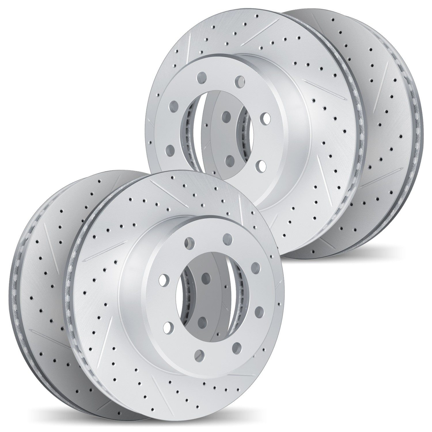 DFC Front & Rear Brake Rotors (Set of 4)