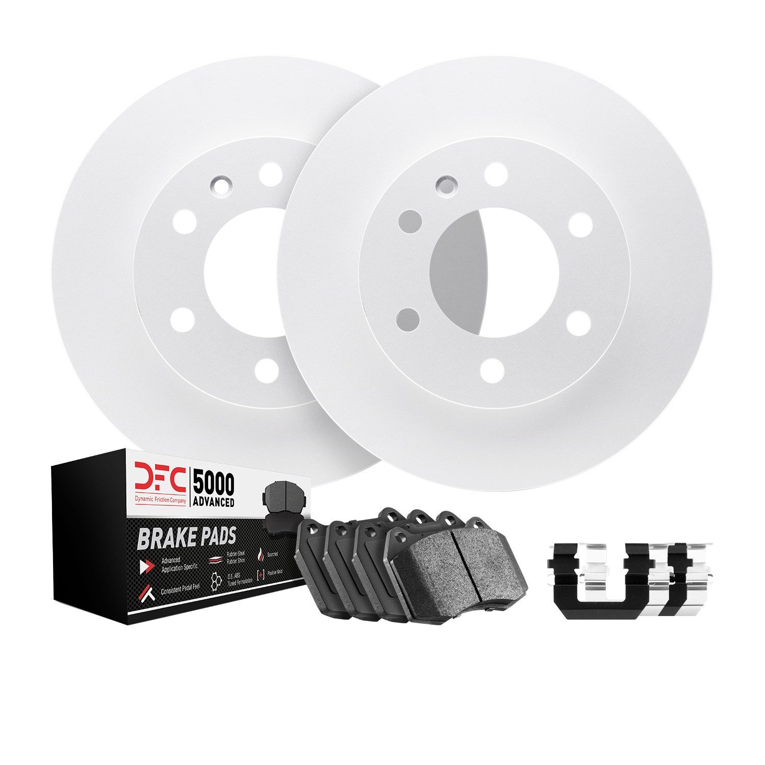 DFC Rear Brake Pad and Rotor Kit