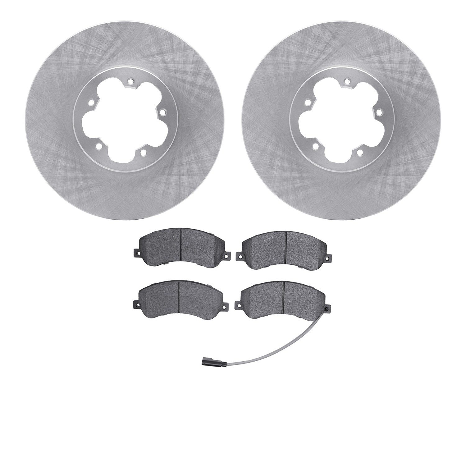 DFC Front Brake Pad and Rotor Kit