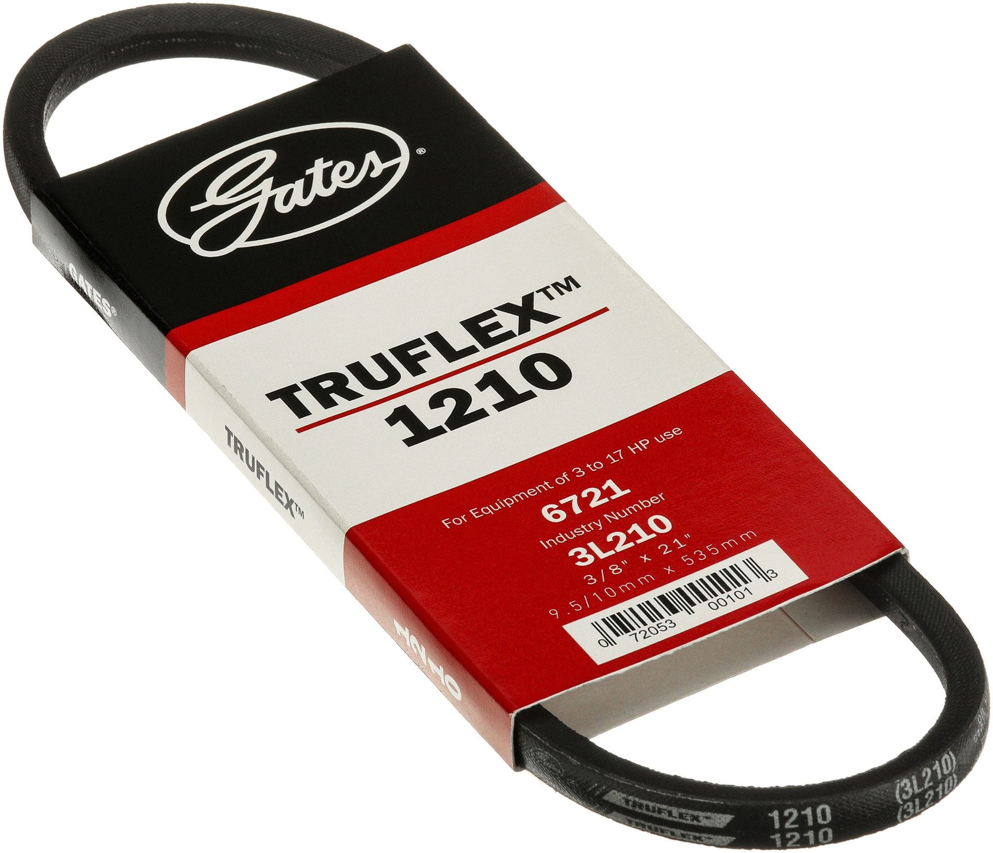 Gates V-Belt - 3L Section 20.68" Length | EPDM — image 2