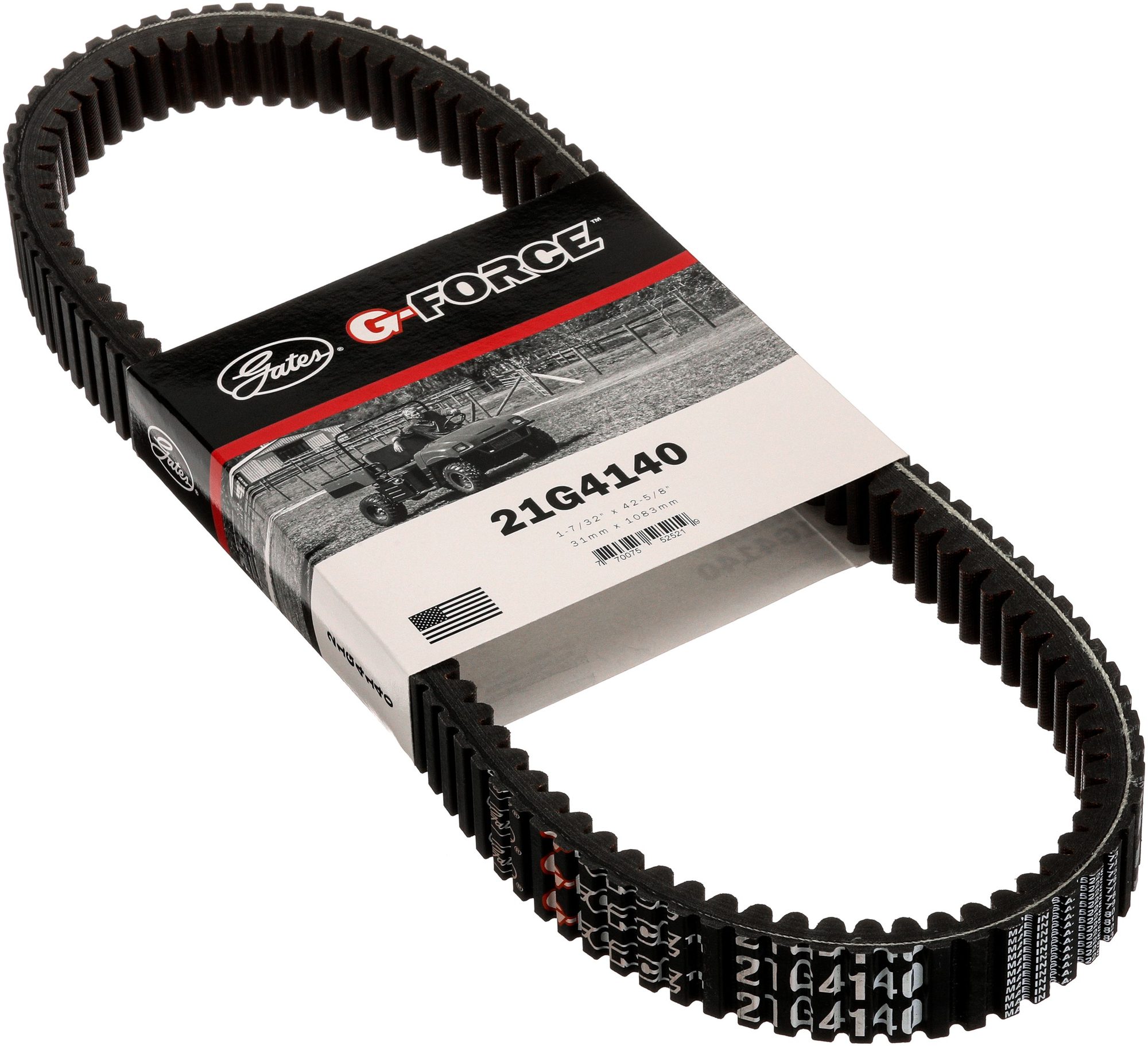Gates CVT Belt - 1.219" Wide | Chloroprene — image 2