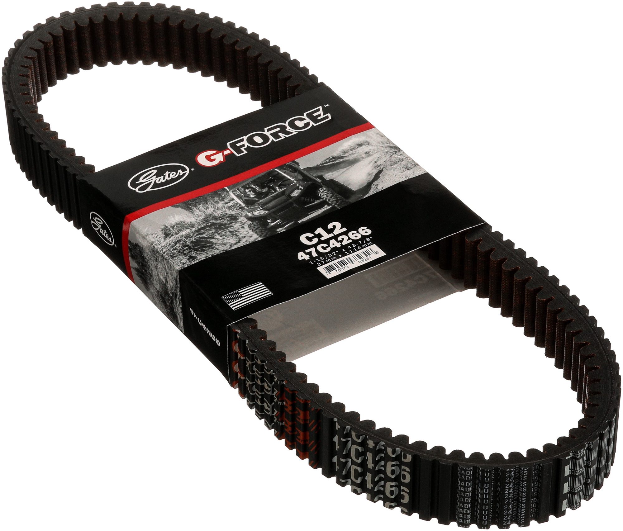 Gates CVT Belt - 1.47" Wide | Chloroprene — image 2