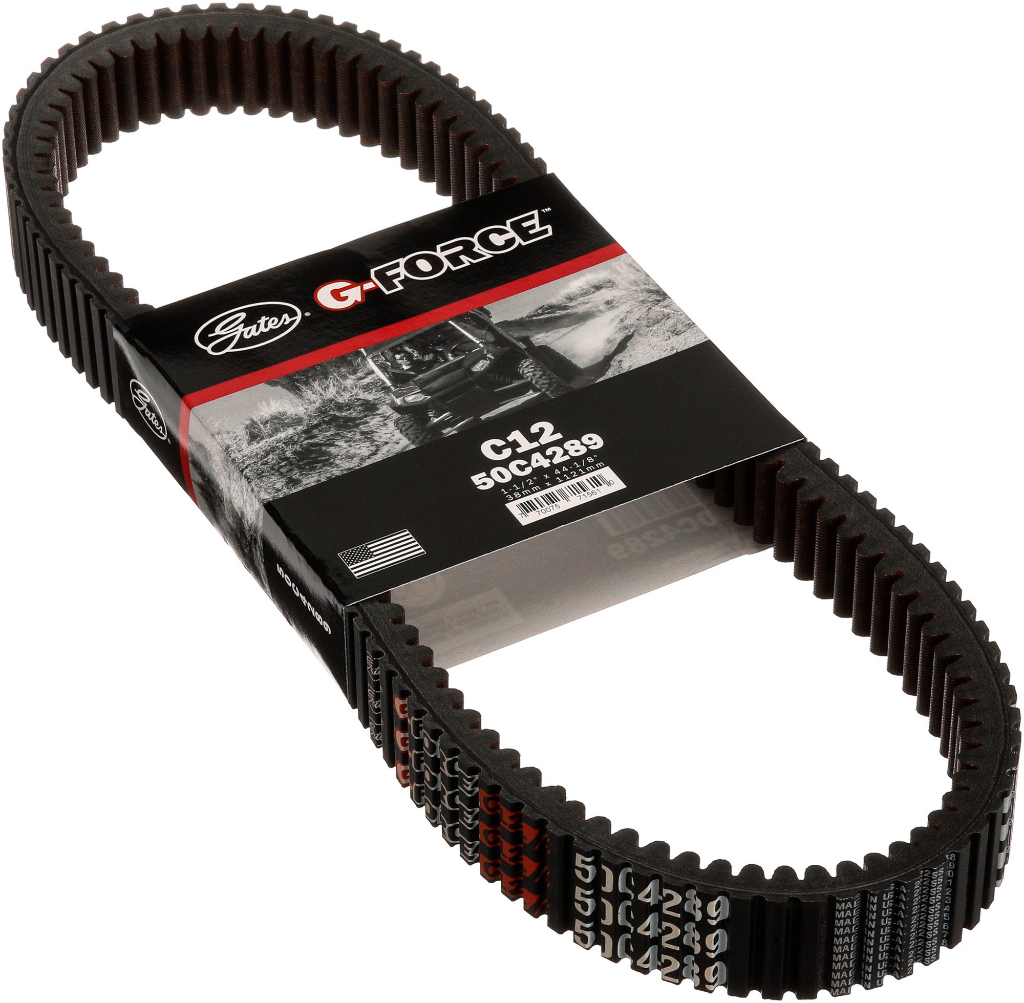 Gates CVT Belt - 1.499" Wide | Chloroprene — image 2