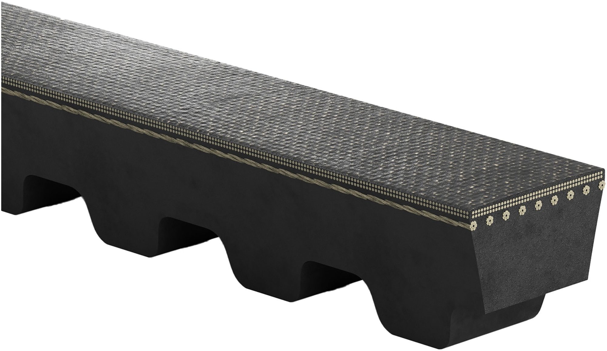 Gates Notched V-Belt - 5VX Section | Ethylene Elastomer (EE) — image 2