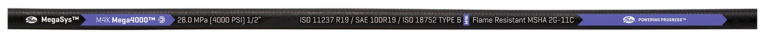 Gates Hydraulic Hose - 8M4KXREEL | .5" ID 4000 PSI