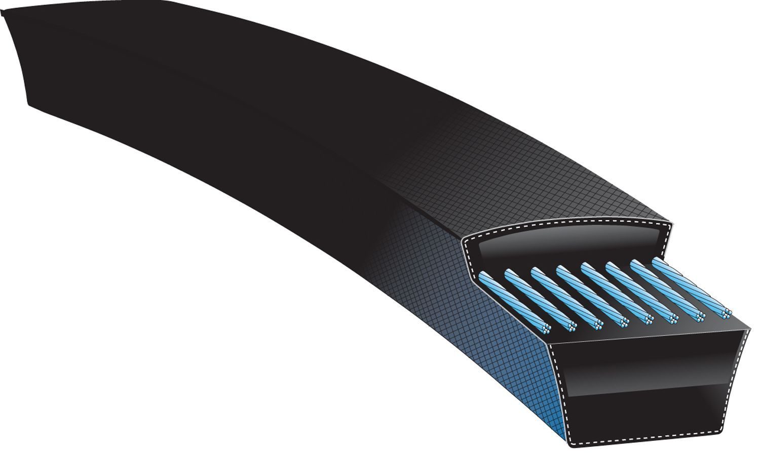 Gates V-Belt - A Section | EPDM — image 3
