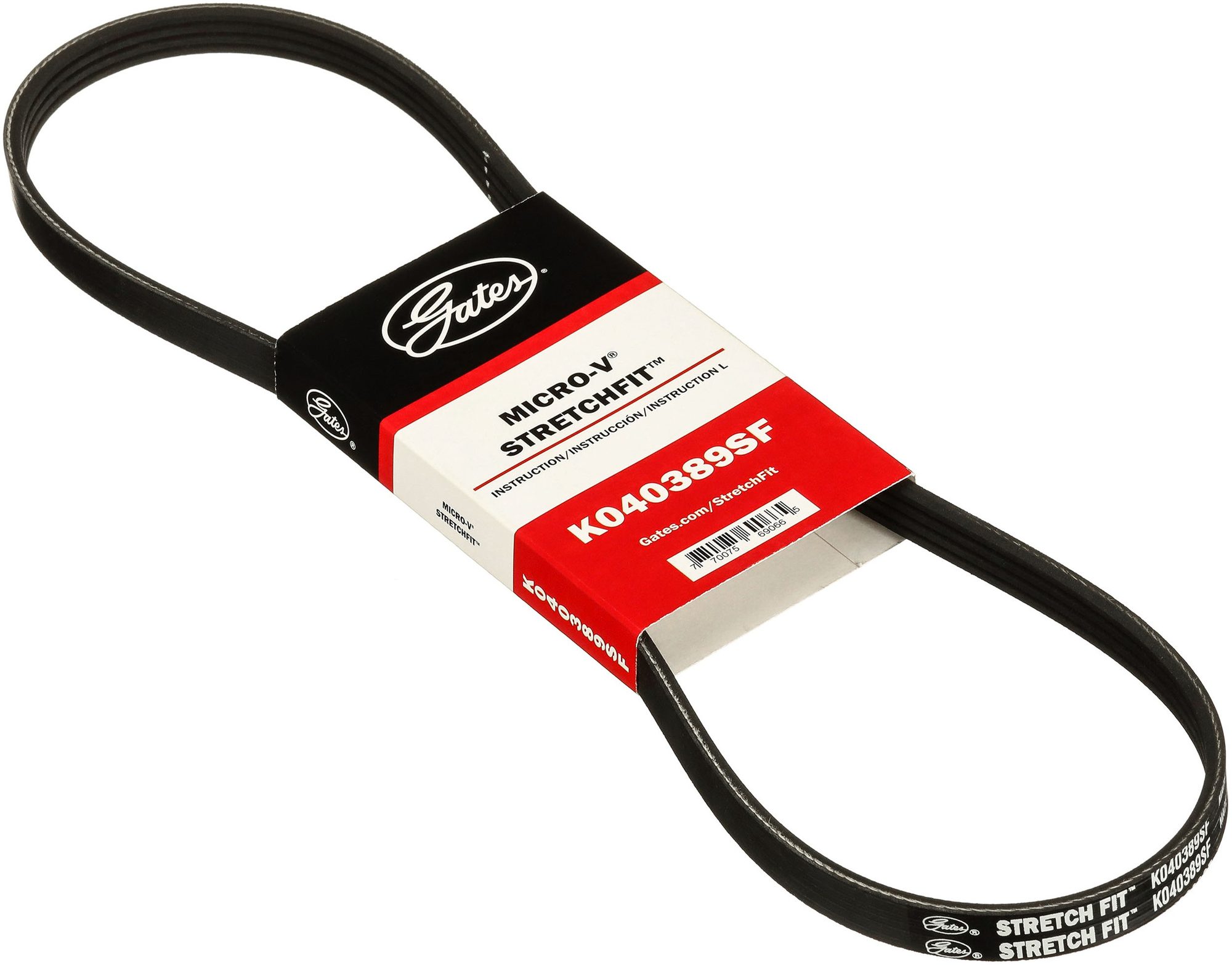 Gates Serpentine Belt - K Cross-Section 38.97" Length — image 2
