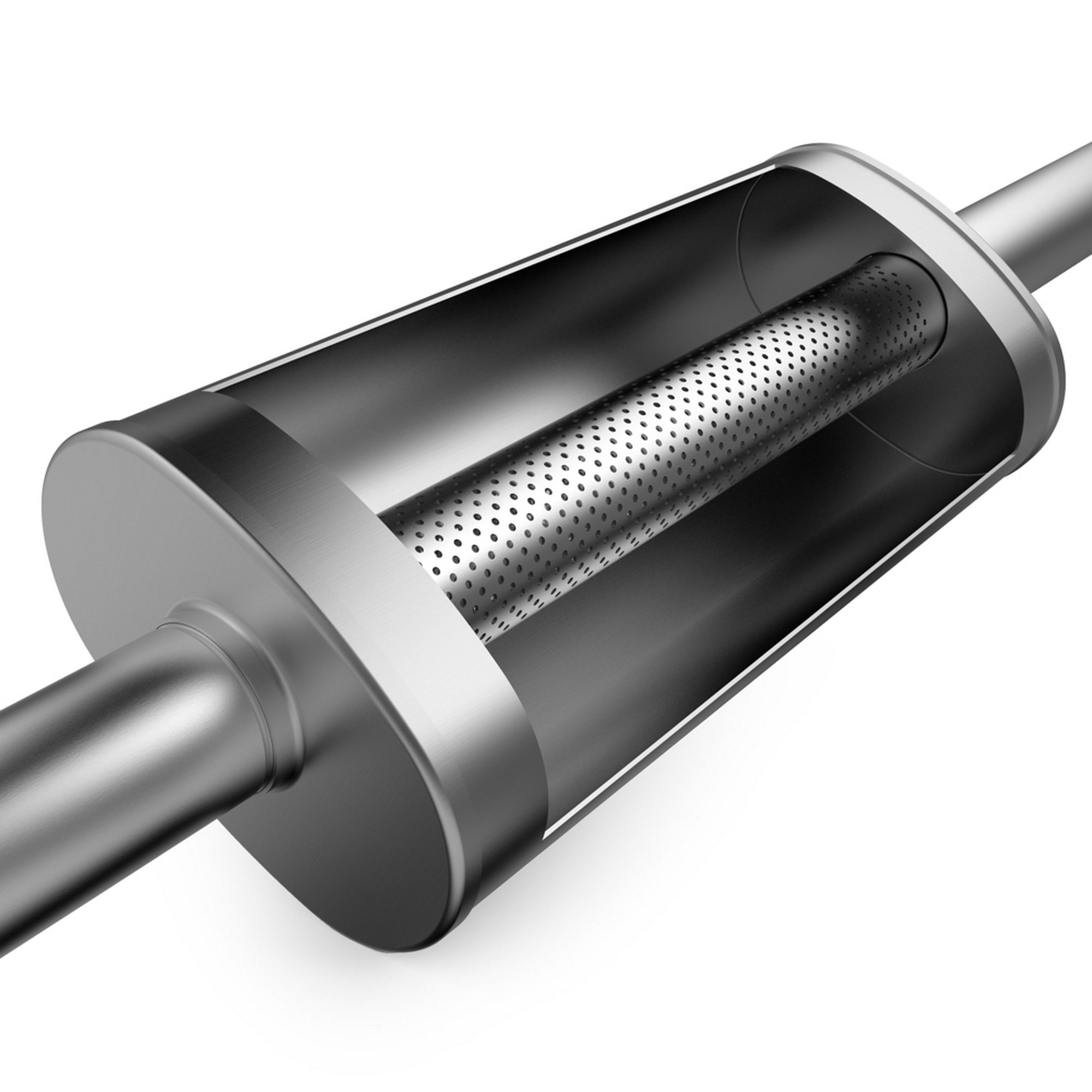 MagnaFlow Straight-Through Stainless Steel Muffler 11215 — image 2