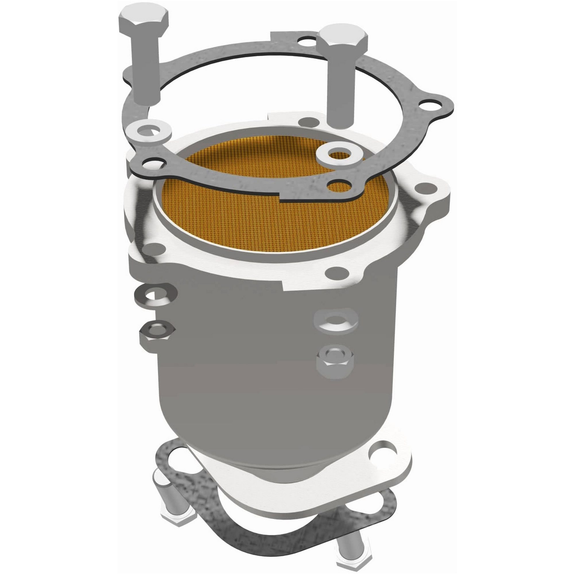 MagnaFlow HM Grade Stainless Steel Catalytic Converter 24241 — image 3