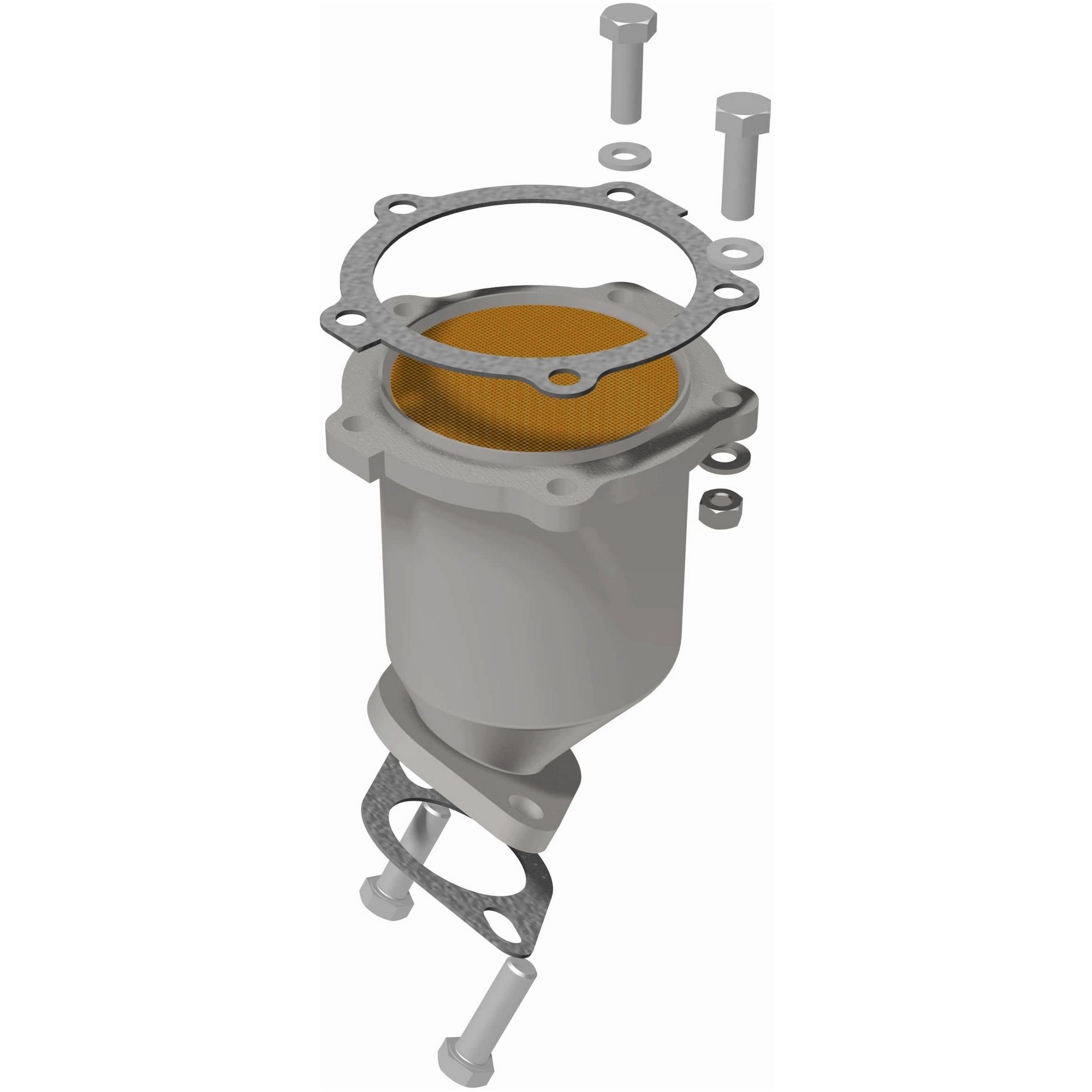 MagnaFlow HM Grade Stainless Steel Catalytic Converter 24241 — image 2