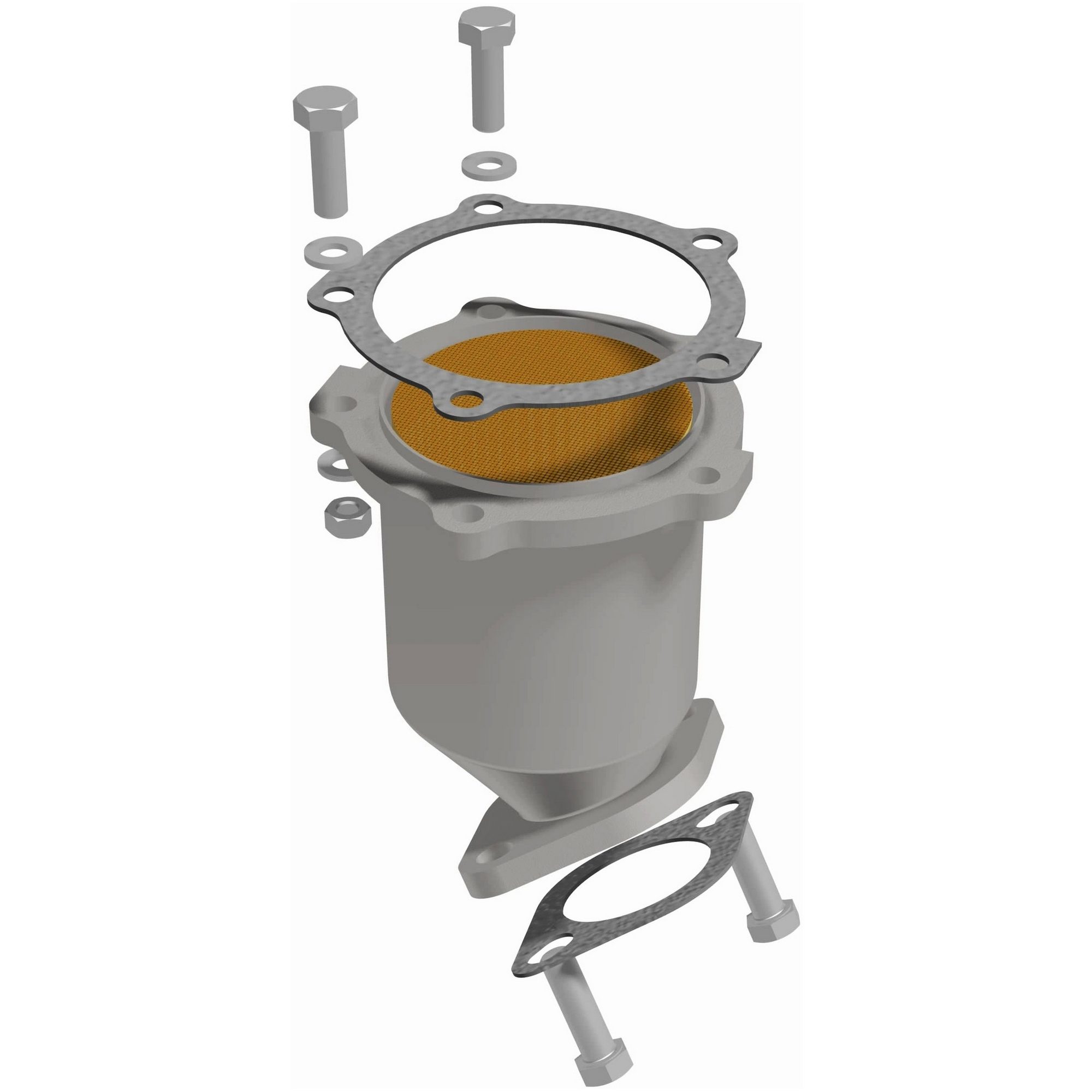 MagnaFlow HM Grade Stainless Steel Catalytic Converter 24241 — image 4