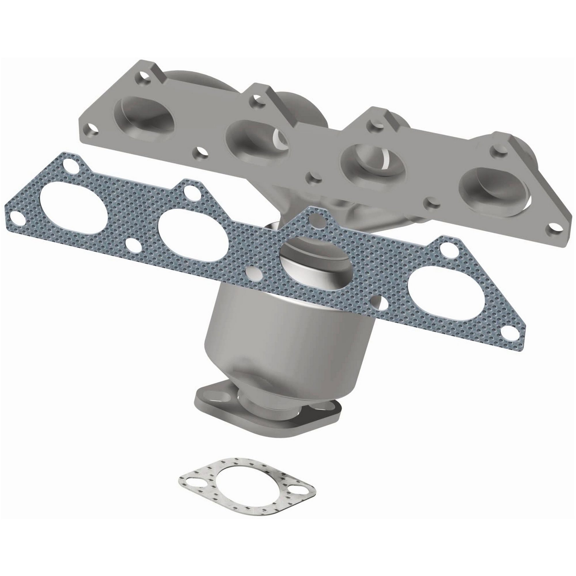 MagnaFlow California Stainless Steel Catalytic Converter with Integrated Exhaust Manifold 452180 — image 4