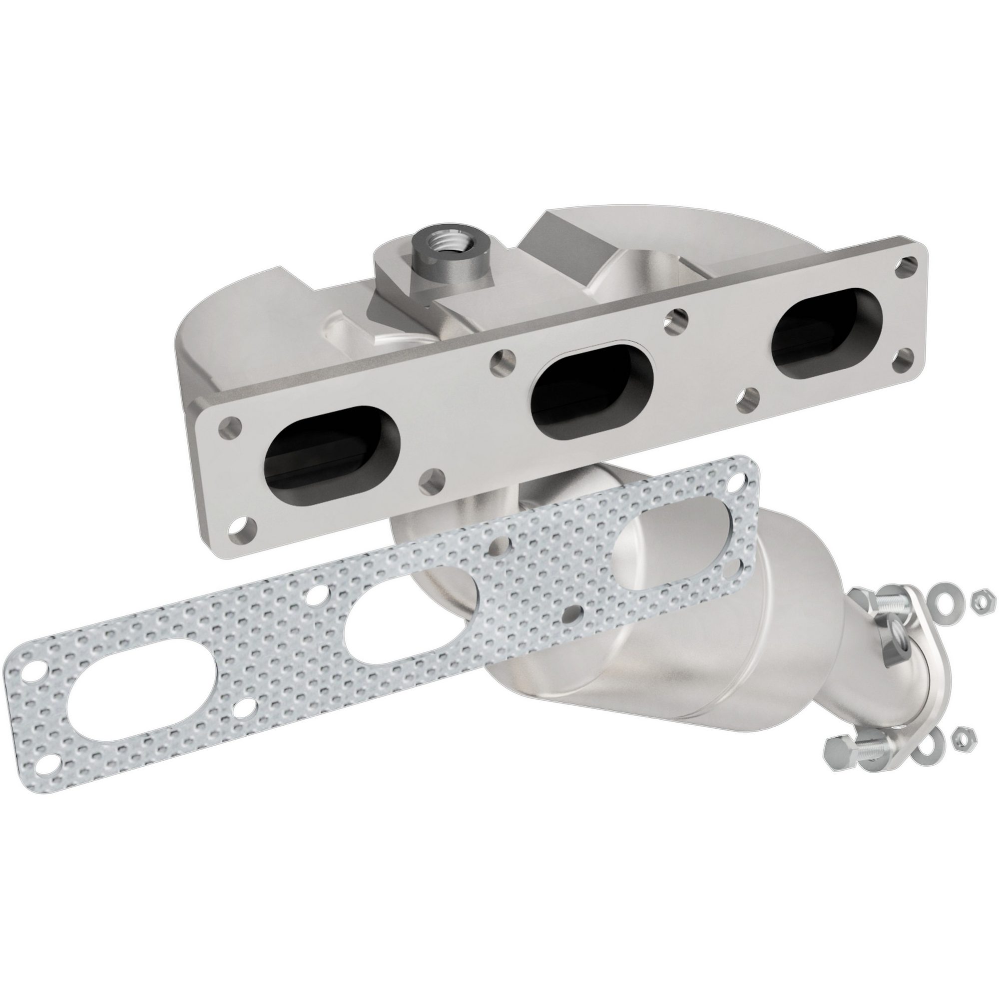 MagnaFlow California Stainless Steel Catalytic Converter with Integrated Exhaust Manifold 452288
