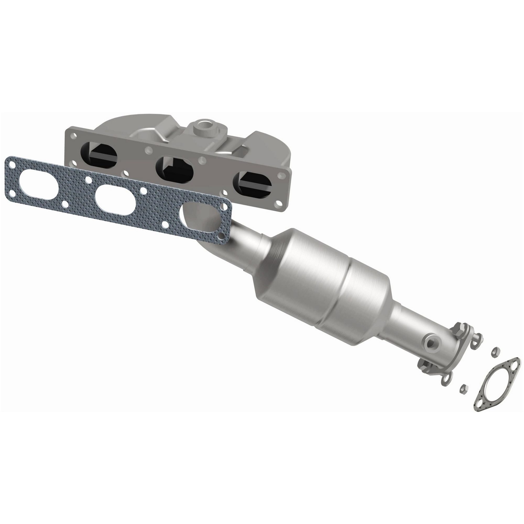 MagnaFlow California Stainless Steel Catalytic Converter with Integrated Exhaust Manifold 452297 — image 4