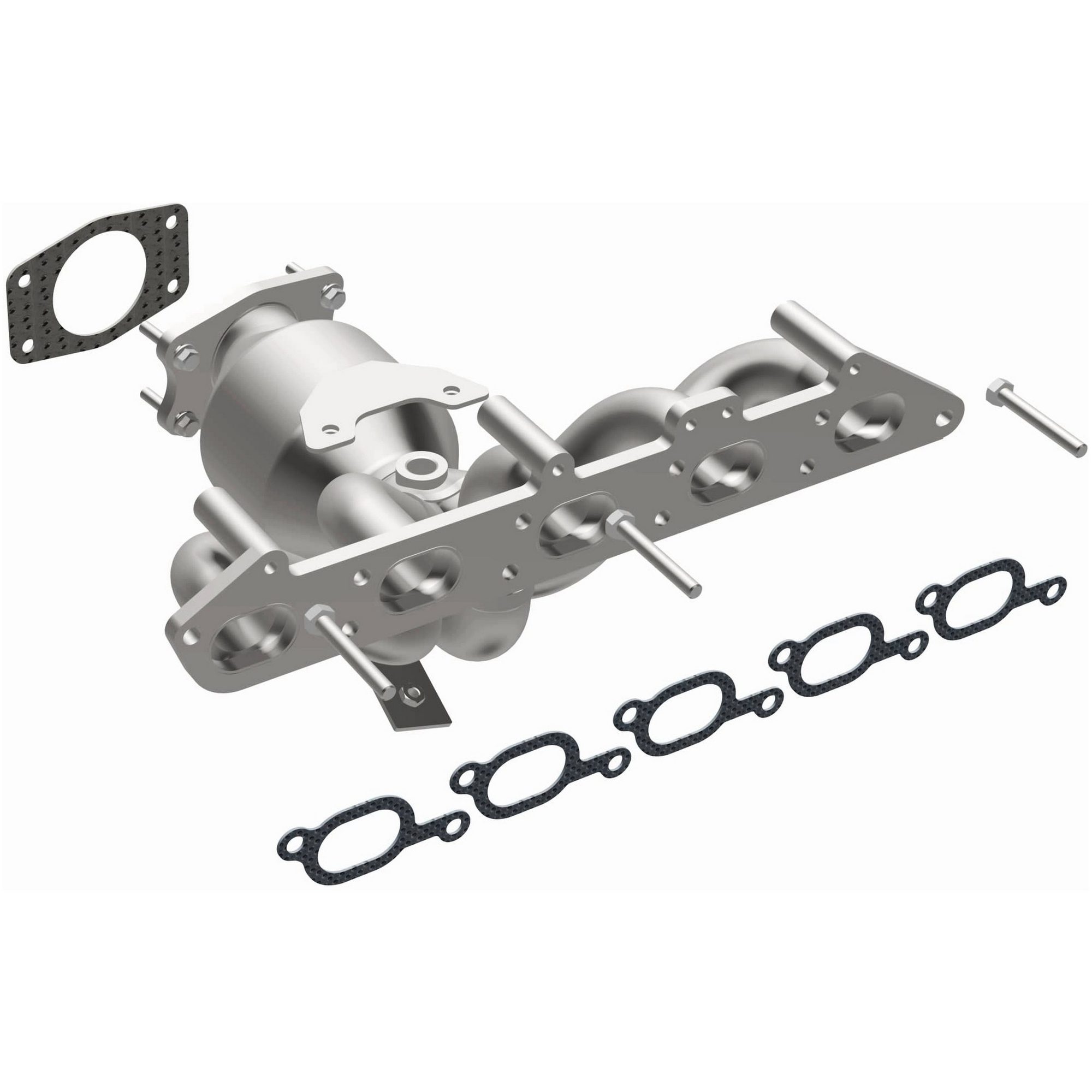 MagnaFlow California Stainless Steel Catalytic Converter with Integrated Exhaust Manifold 452425 — image 3