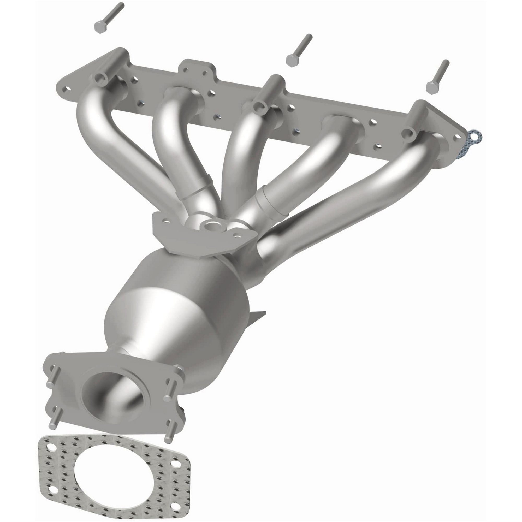 MagnaFlow California Stainless Steel Catalytic Converter with Integrated Exhaust Manifold 452425 — image 4