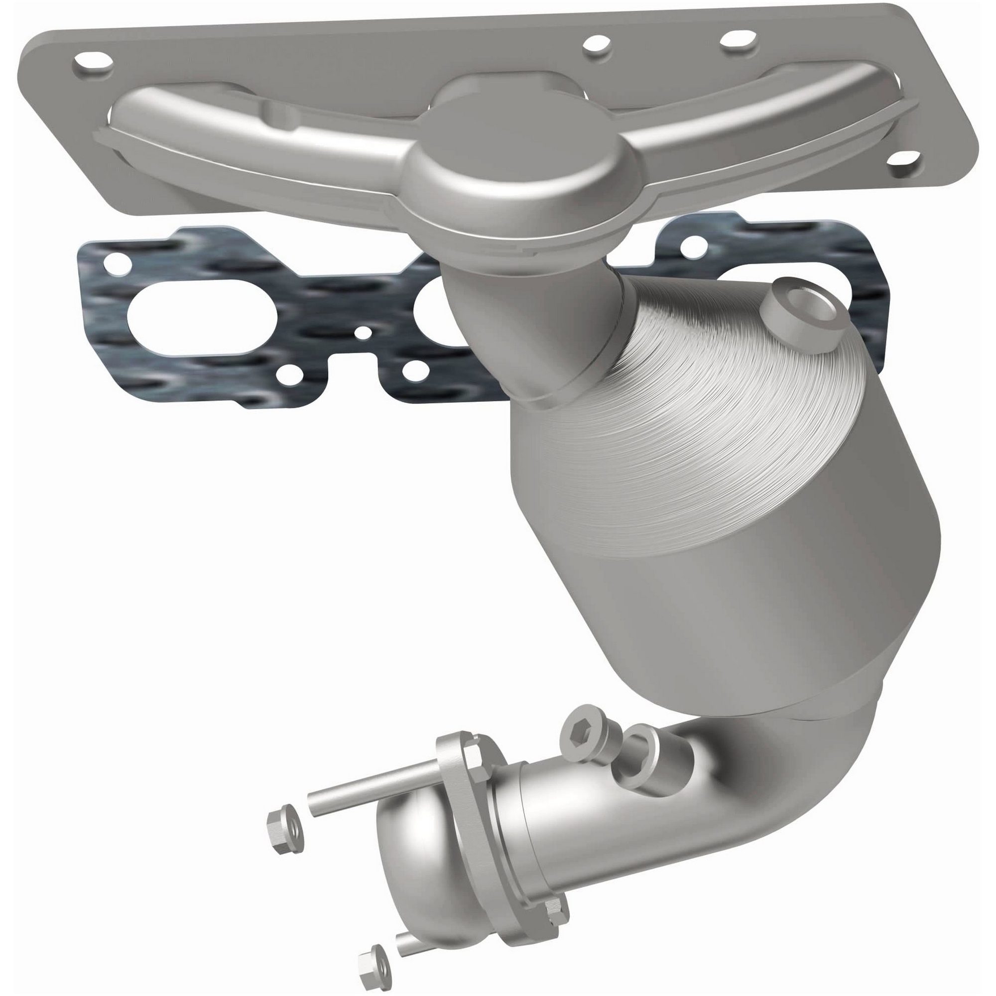 MagnaFlow OEM Grade Stainless Steel Catalytic Converter with Integrated Exhaust Manifold 49376 — image 2