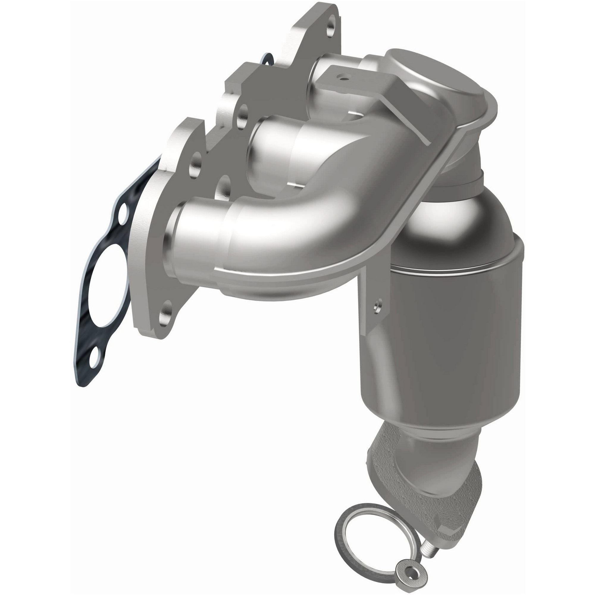 MagnaFlow HM Grade Stainless Steel Catalytic Converter with Integrated Exhaust Manifold 50795 — image 3