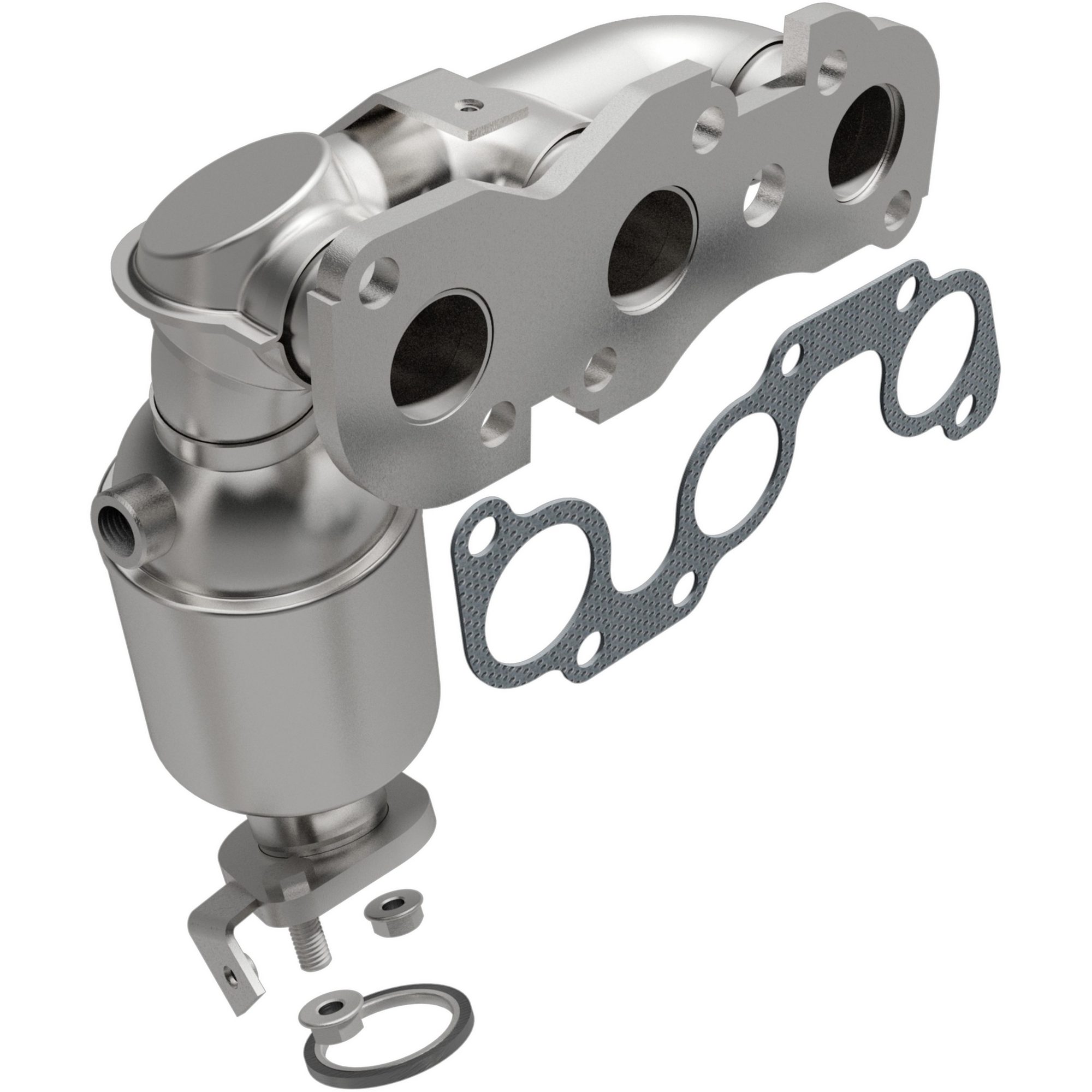 MagnaFlow HM Grade Stainless Steel Catalytic Converter with Integrated Exhaust Manifold 50795