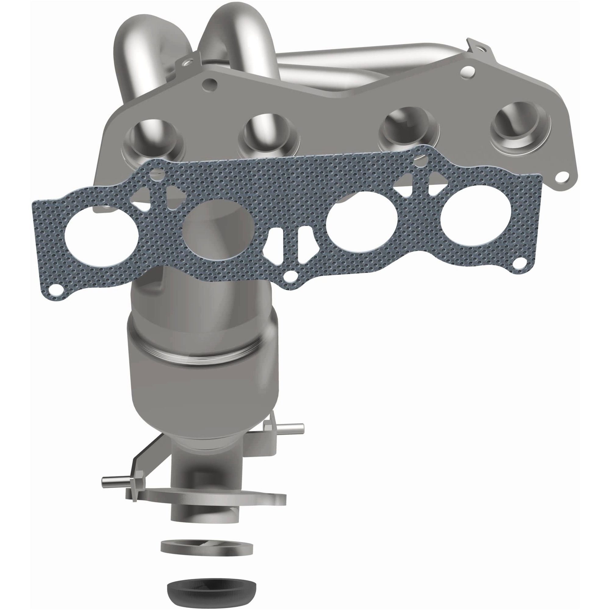 MagnaFlow California Stainless Steel Catalytic Converter with Integrated Exhaust Manifold 5582267 — image 4