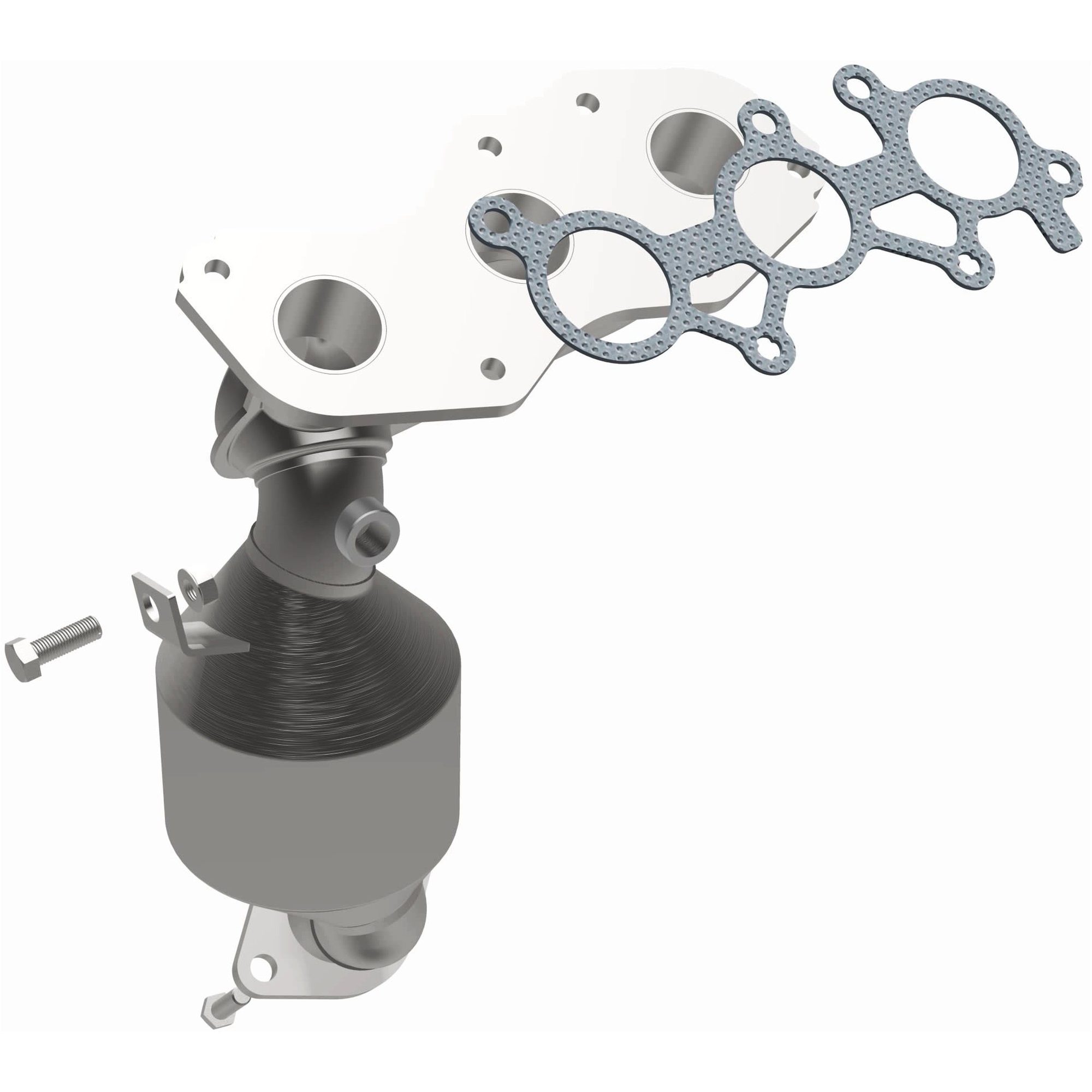 MagnaFlow California Stainless Steel Catalytic Converter with Integrated Exhaust Manifold 5582548 — image 2