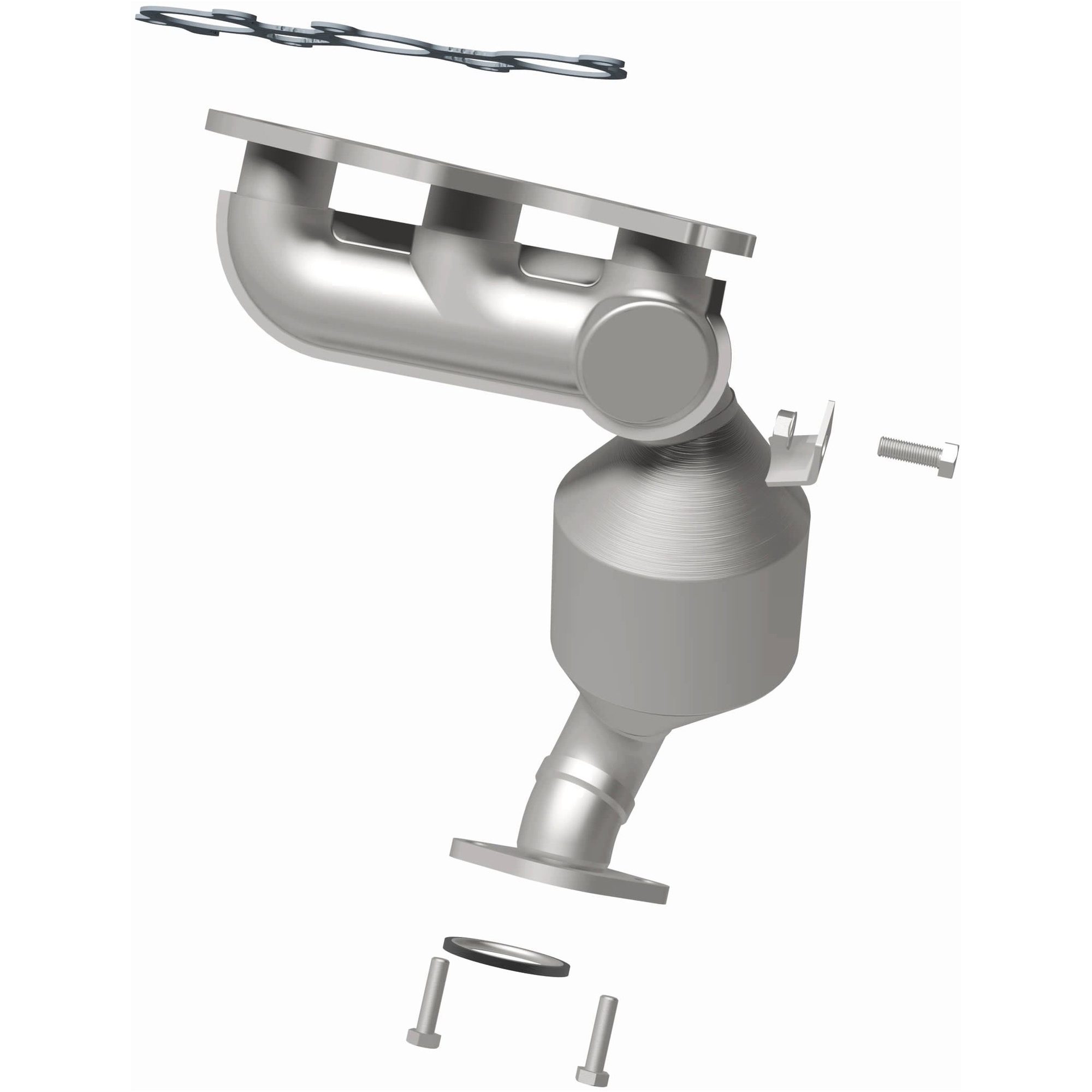 MagnaFlow California Stainless Steel Catalytic Converter with Integrated Exhaust Manifold 5582548 — image 4