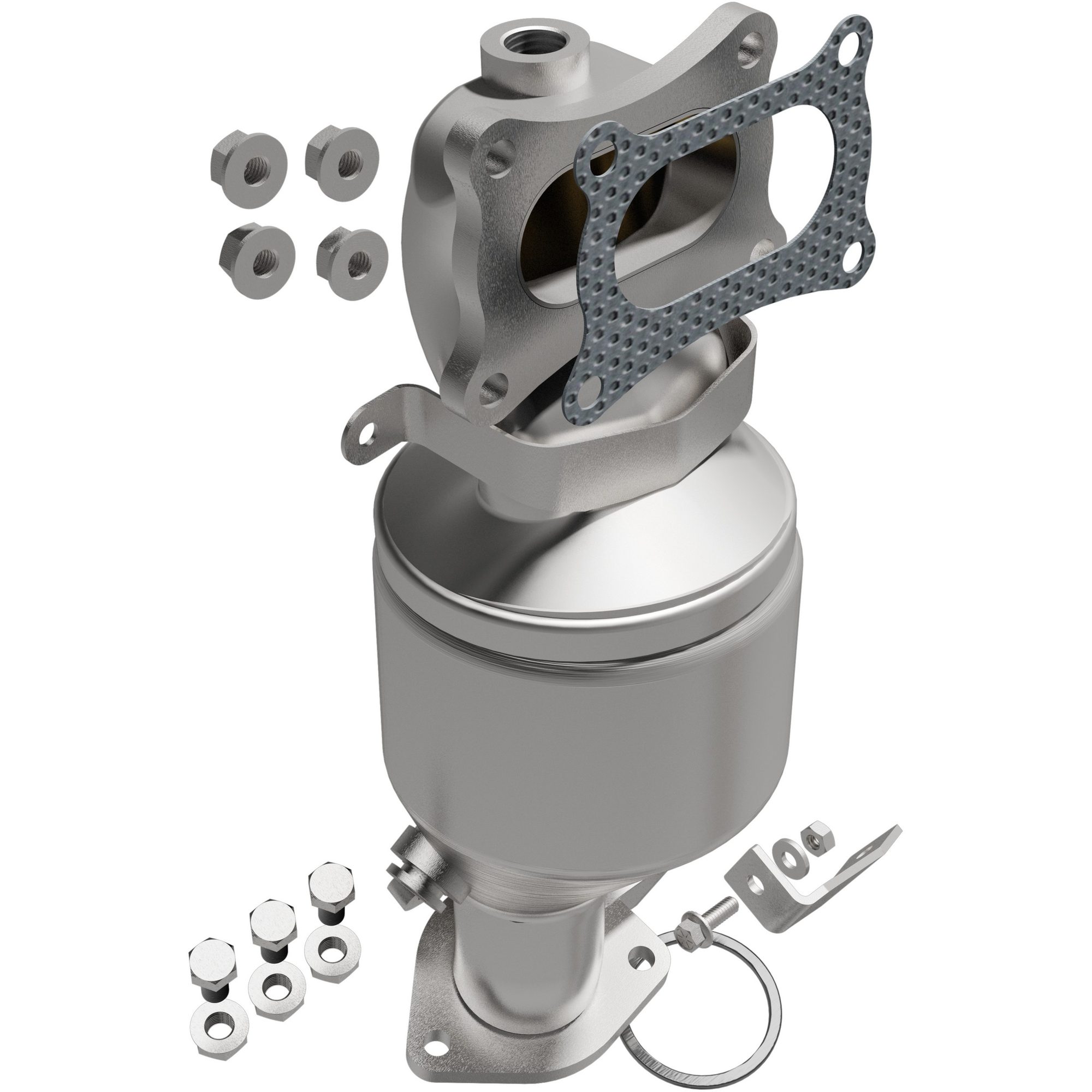 MagnaFlow California Stainless Steel Catalytic Converter with Integrated Exhaust Manifold 6511893