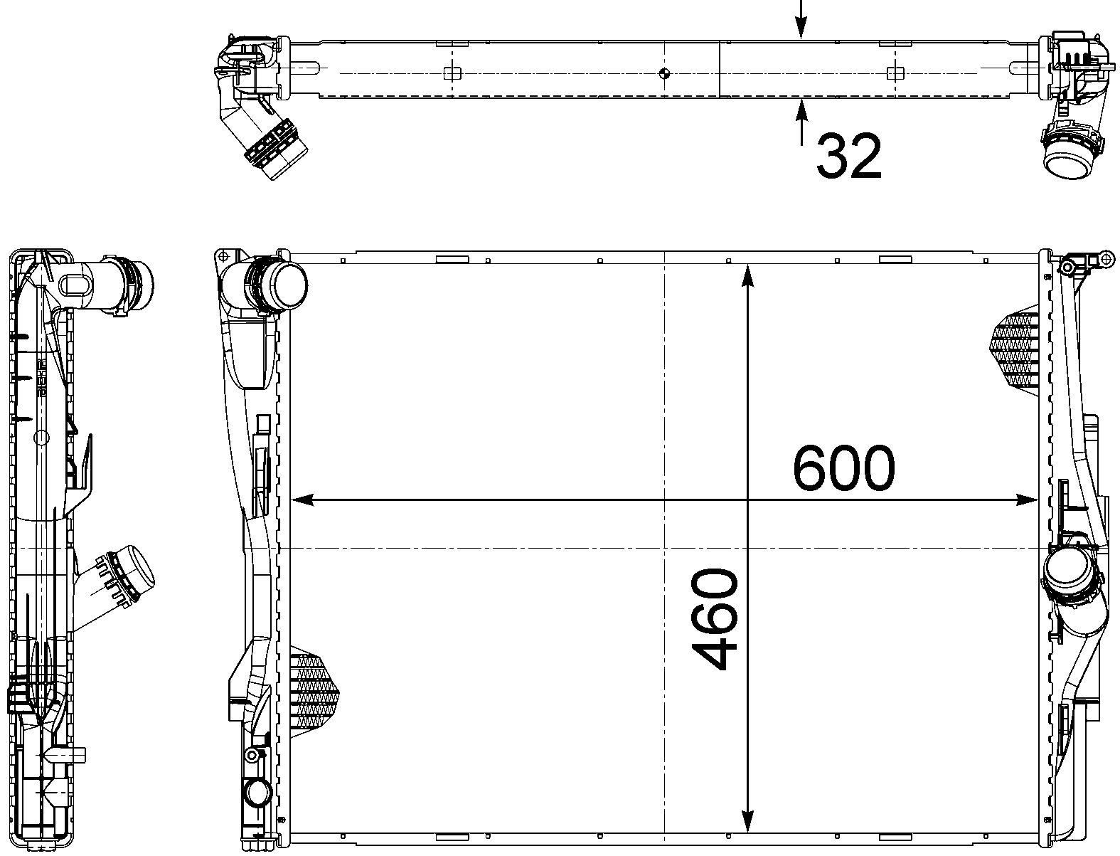 MAHLE Radiator CR 1089 000P — image 6