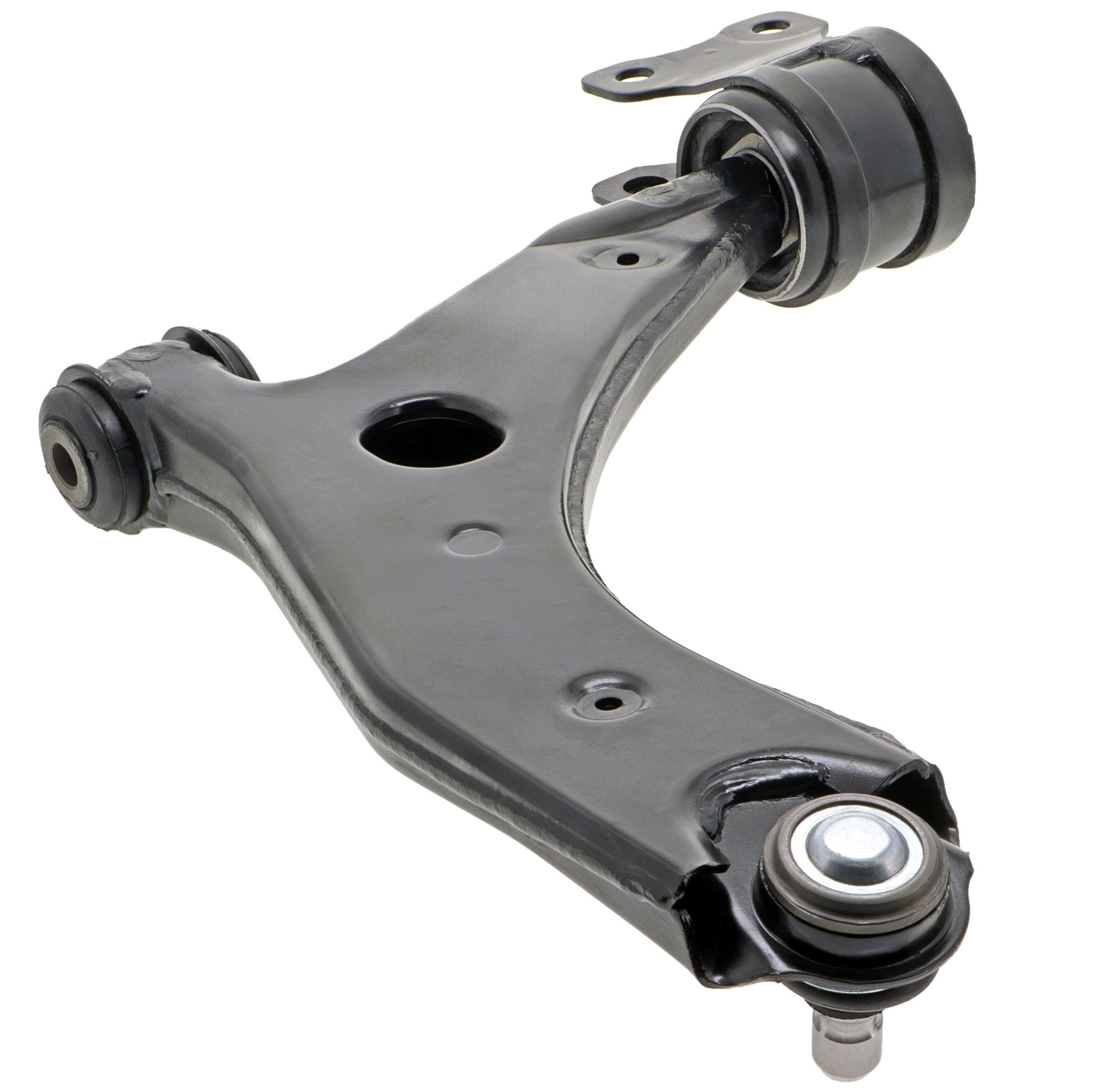 3 2007-2009 Front Right Lower Suspension Control Arm and Ball Joint Assembly | Mevotech Original Grade GS801103 Fits Mazda