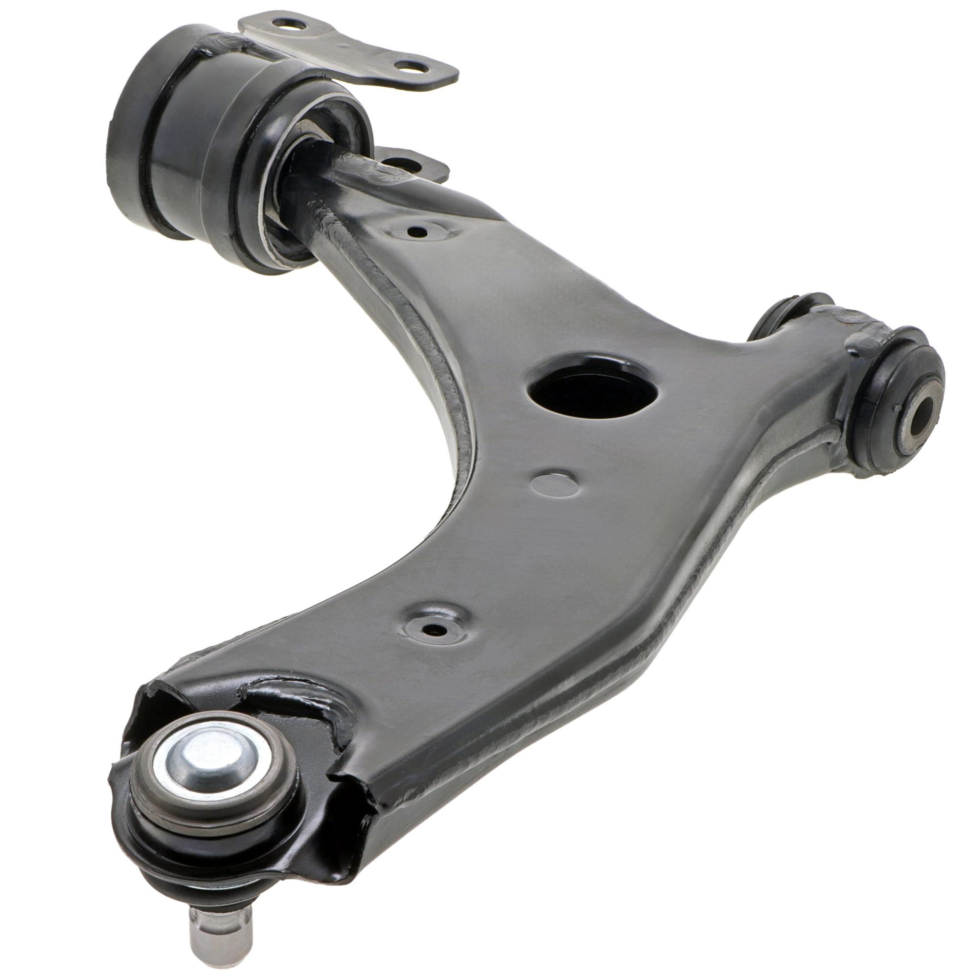 3 2007-2009 Front Left Lower Suspension Control Arm and Ball Joint Assembly | Mevotech Original Grade GS801104 Fits Mazda