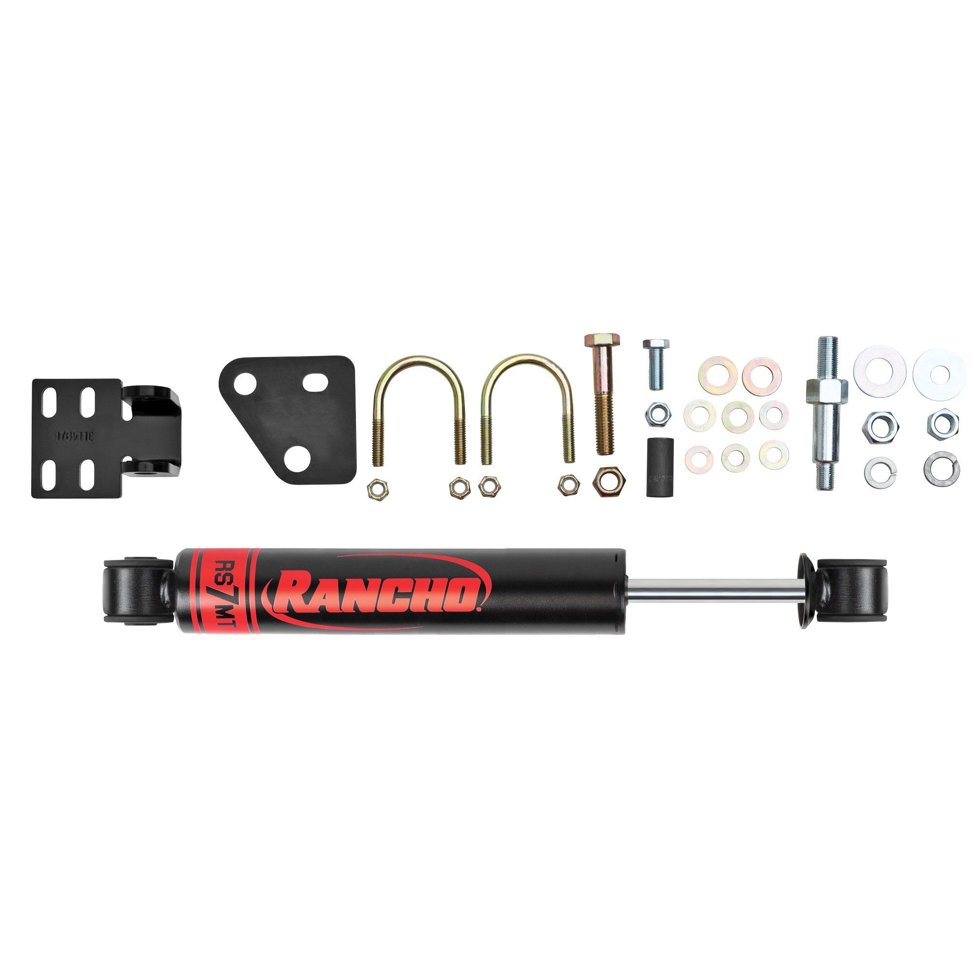 Front Steering Damper Kit | RANCHO RS97357 Fits Jeep