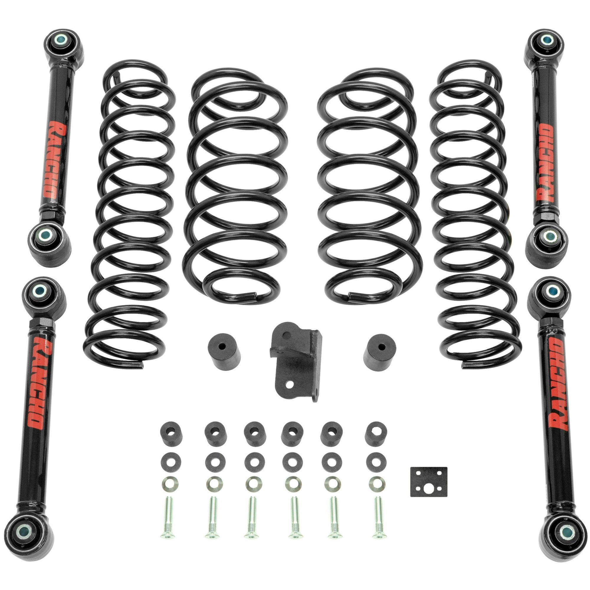 Front and Rear Suspension Lift Kit | RANCHO RS6503B Fits Jeep — image 2