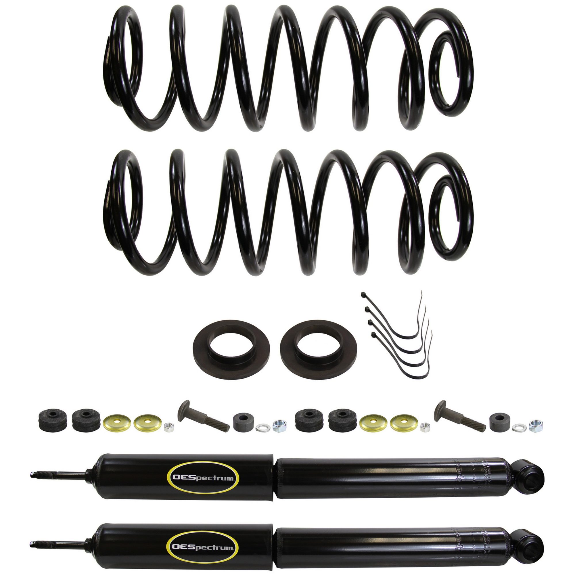 Rear Air Spring to Coil Spring Conversion Kit | MONROE 90003C Fits Ford Mercury Lincoln — image 2