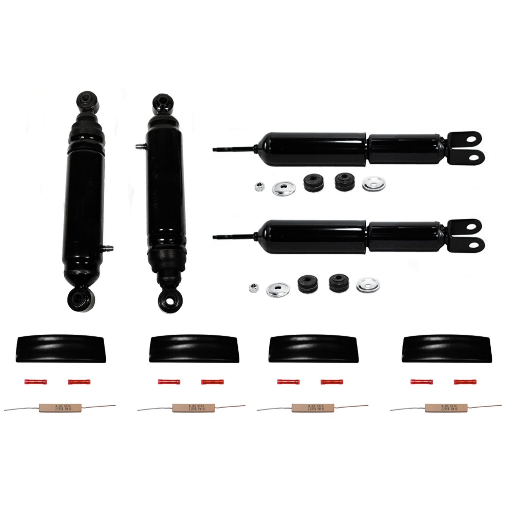 Front and Rear Active to Passive Suspension Conversion Kit | MONROE 90012C Fits Chevrolet GMC Cadillac — image 2