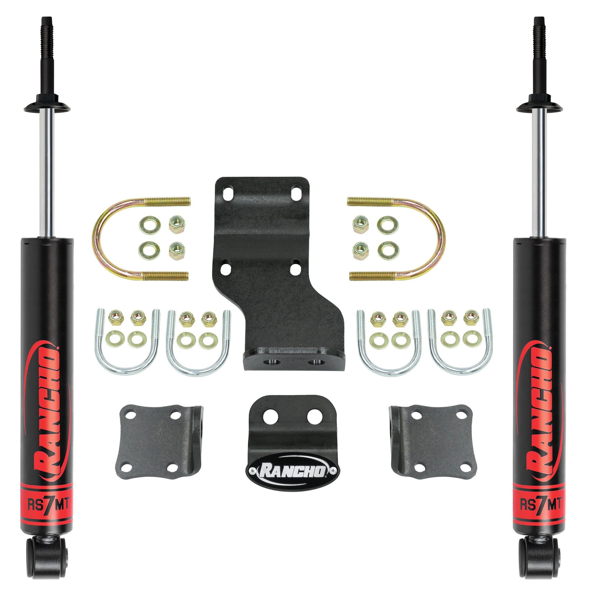 Front Steering Damper Kit | RANCHO RS98107 Fits Jeep — image 2