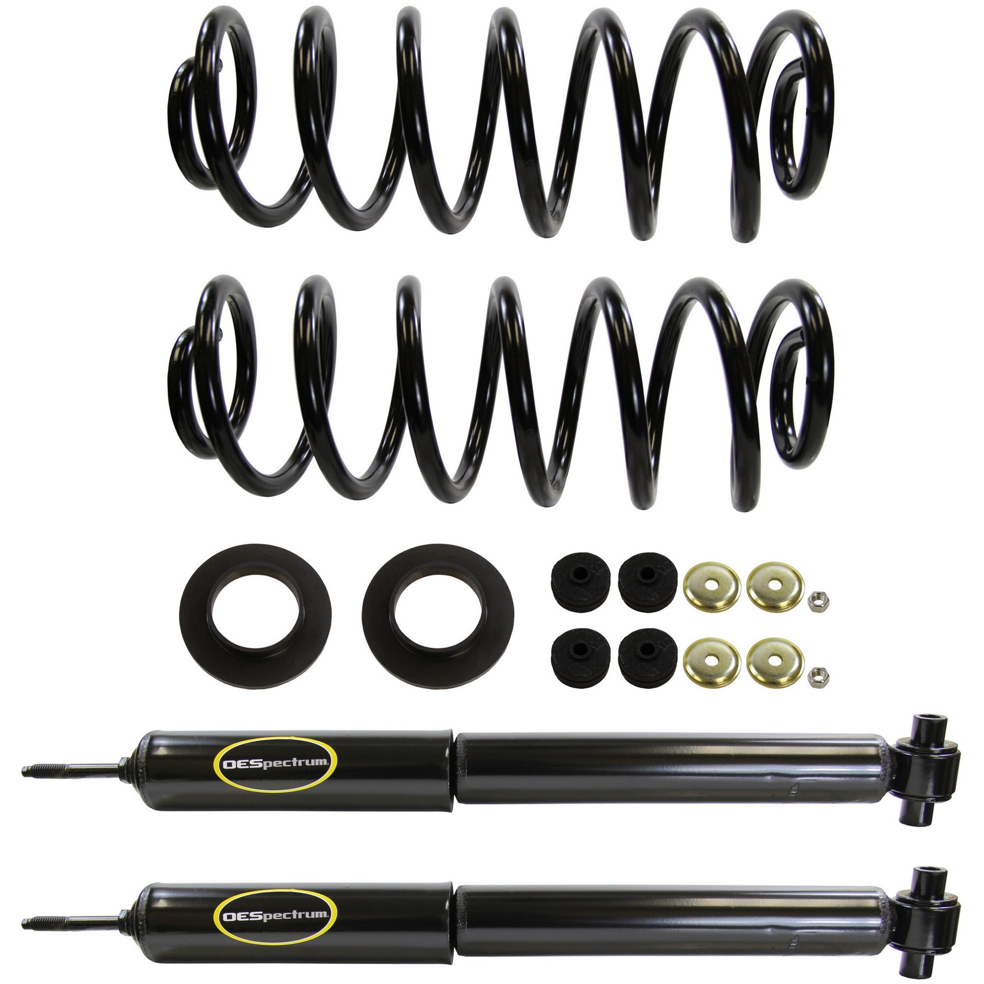 Rear Air Spring to Coil Spring Conversion Kit | MONROE 90004C Fits Ford Mercury Lincoln — image 2