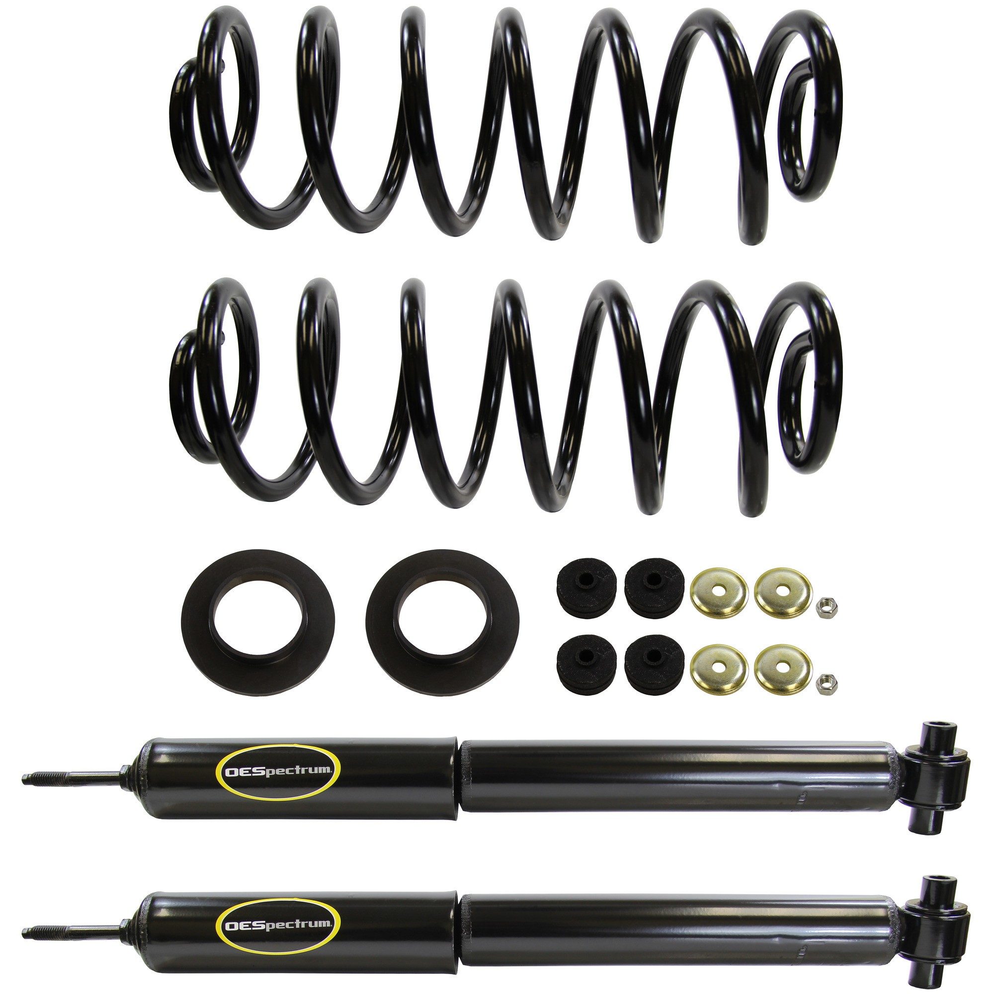 Rear Air Spring to Coil Spring Conversion Kit | MONROE 90004C Fits Ford Mercury Lincoln