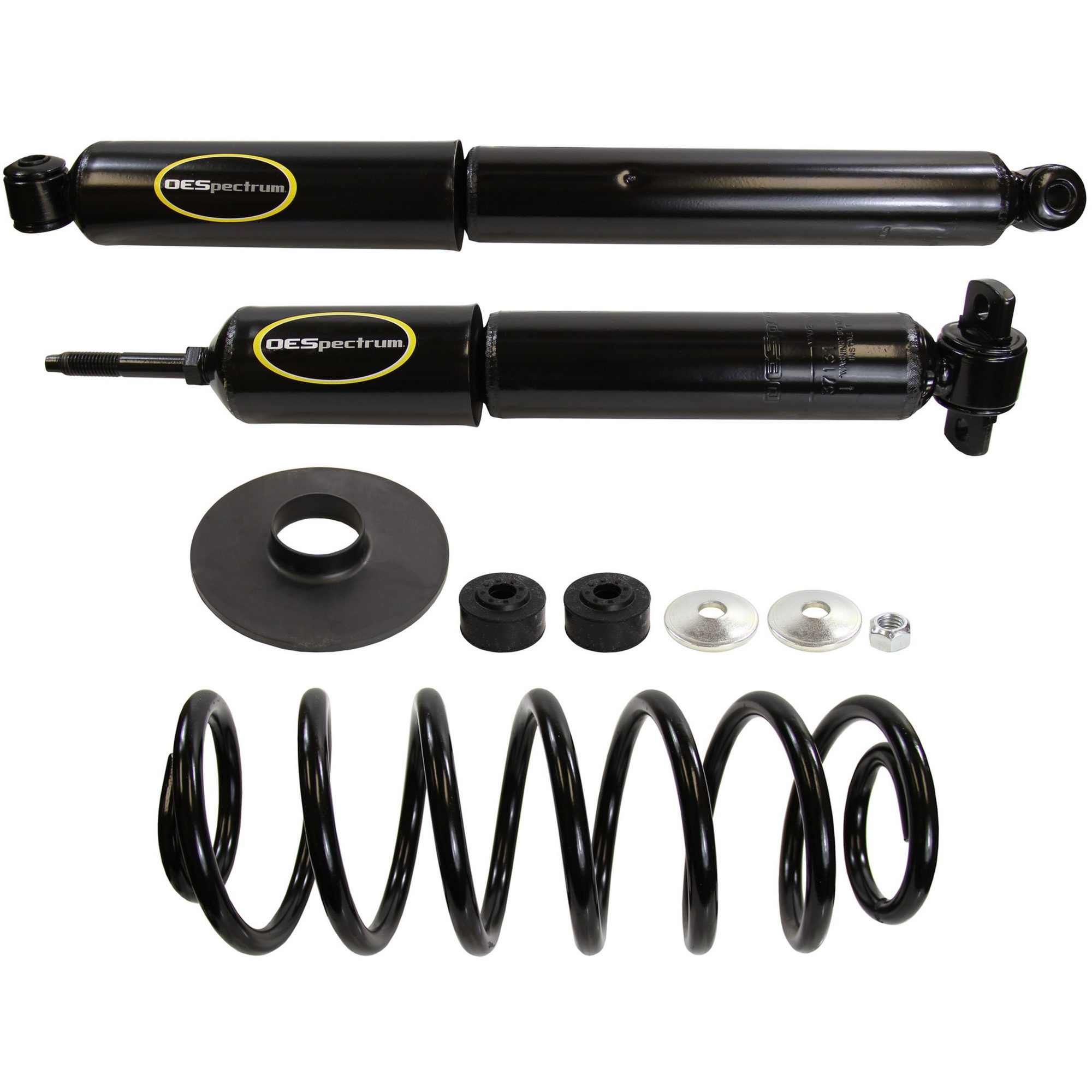 Front and Rear Air Spring to Coil Spring Conversion Kit | MONROE 90005C2 Fits Ford Lincoln — image 2