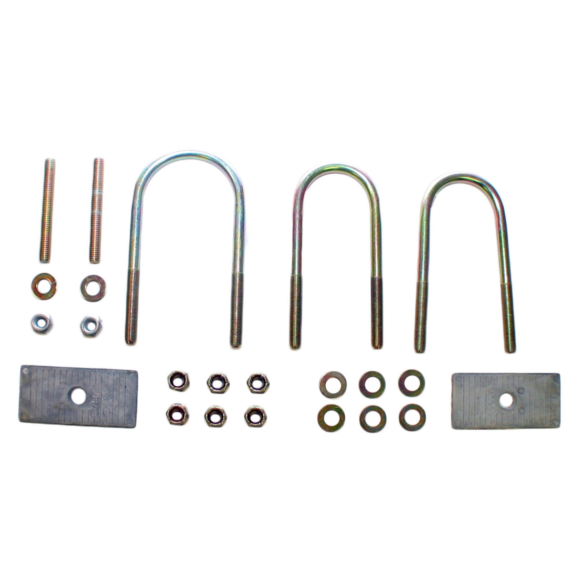 Rear Leaf Spring Axle U-Bolt Kit | RANCHO RS721 Fits Jeep Wrangler 1987-1995