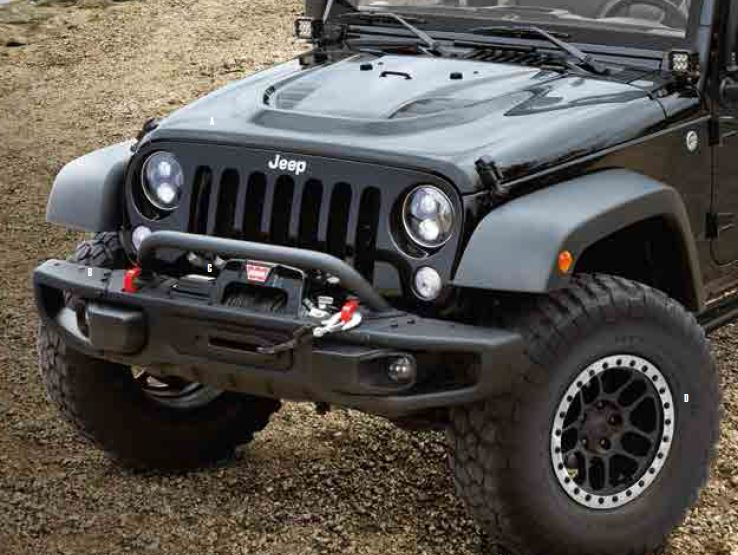 Mopar OEM Front Bumper 82213653AB