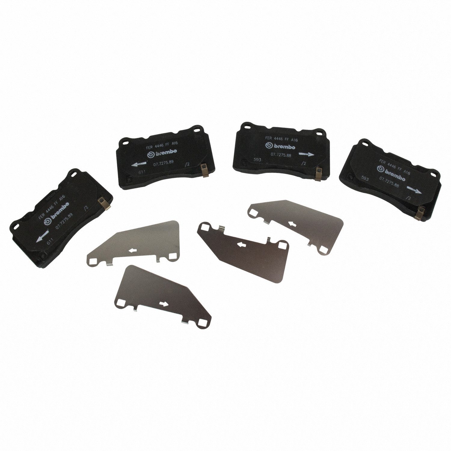 Motorcraft OEM Front OE Disc Brake Pad Set BRF-1484 — image 3
