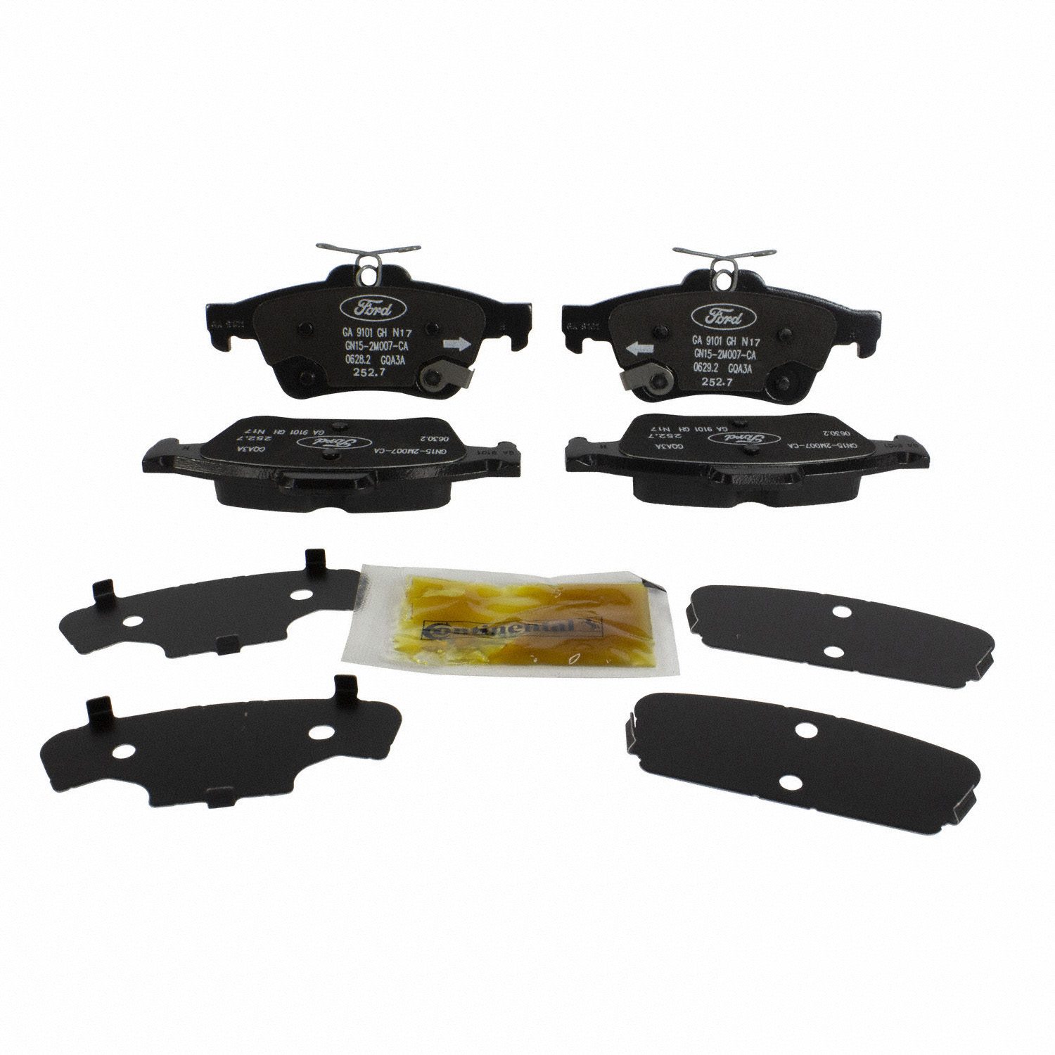 Motorcraft OEM Rear OE Disc Brake Pad Set BRF-1576 — image 3
