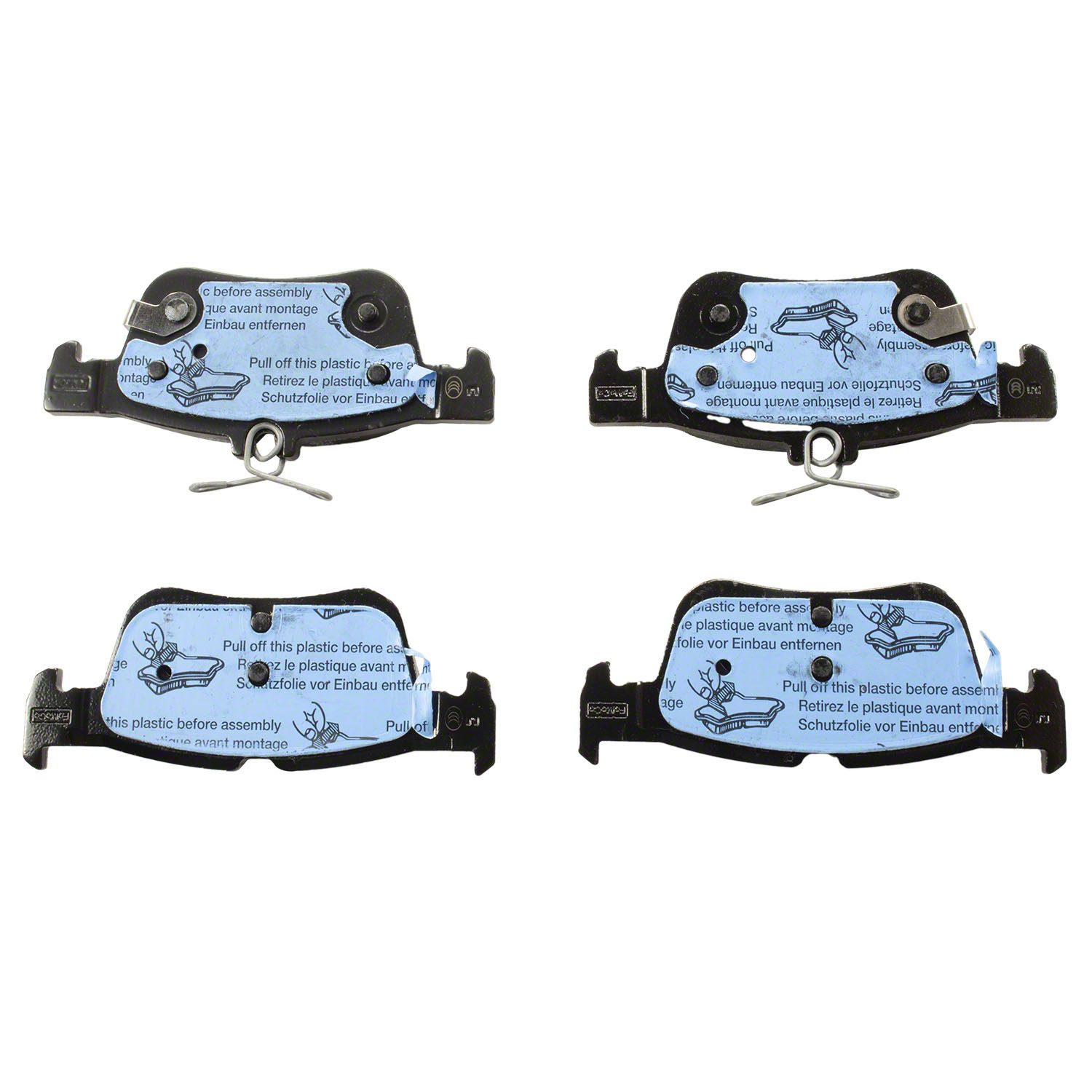 Motorcraft OEM Rear OE Disc Brake Pad Set BRF-2028 — image 2