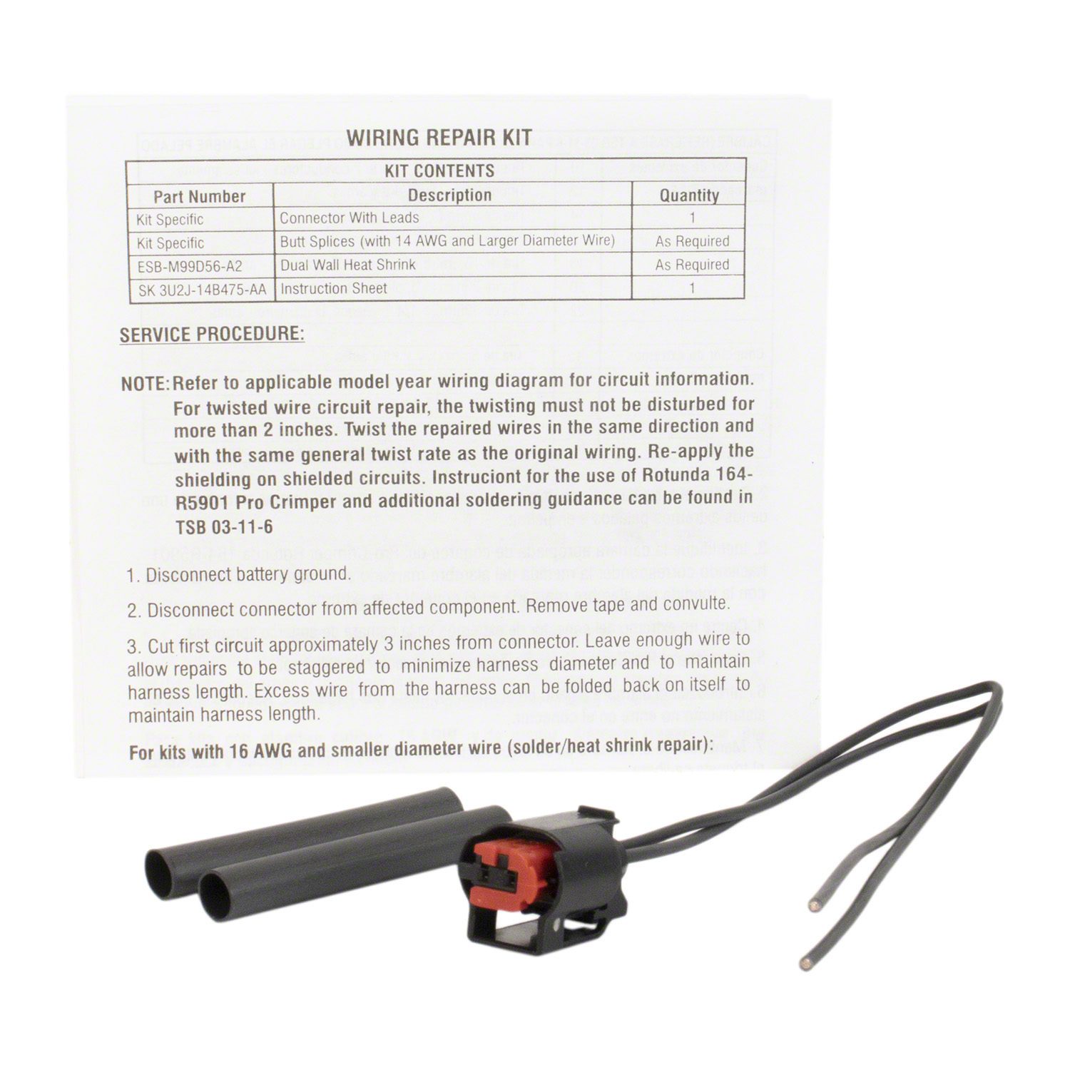 Back Up Light Switch Connector — image 2