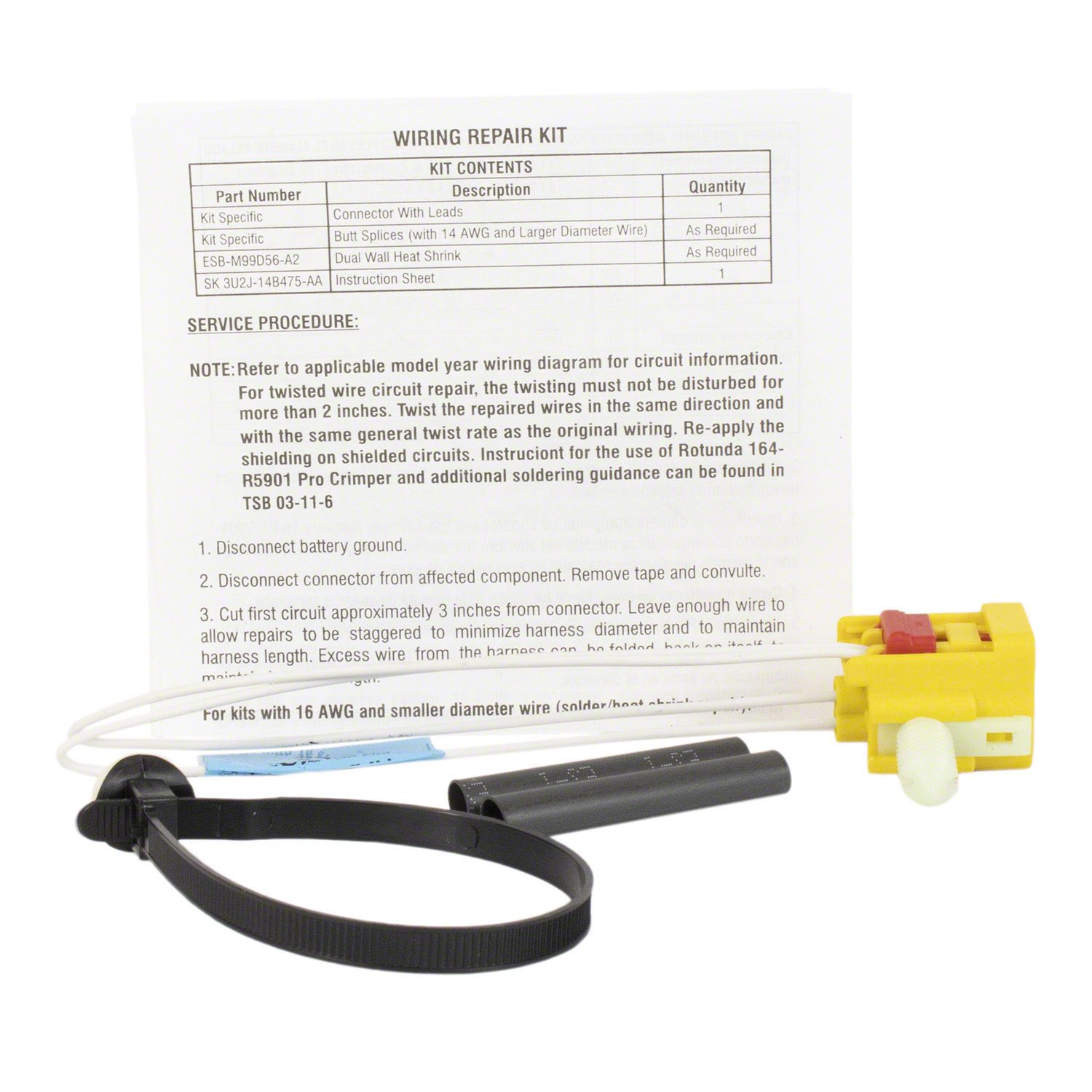Seat Belt Pretensioner Connector — image 4